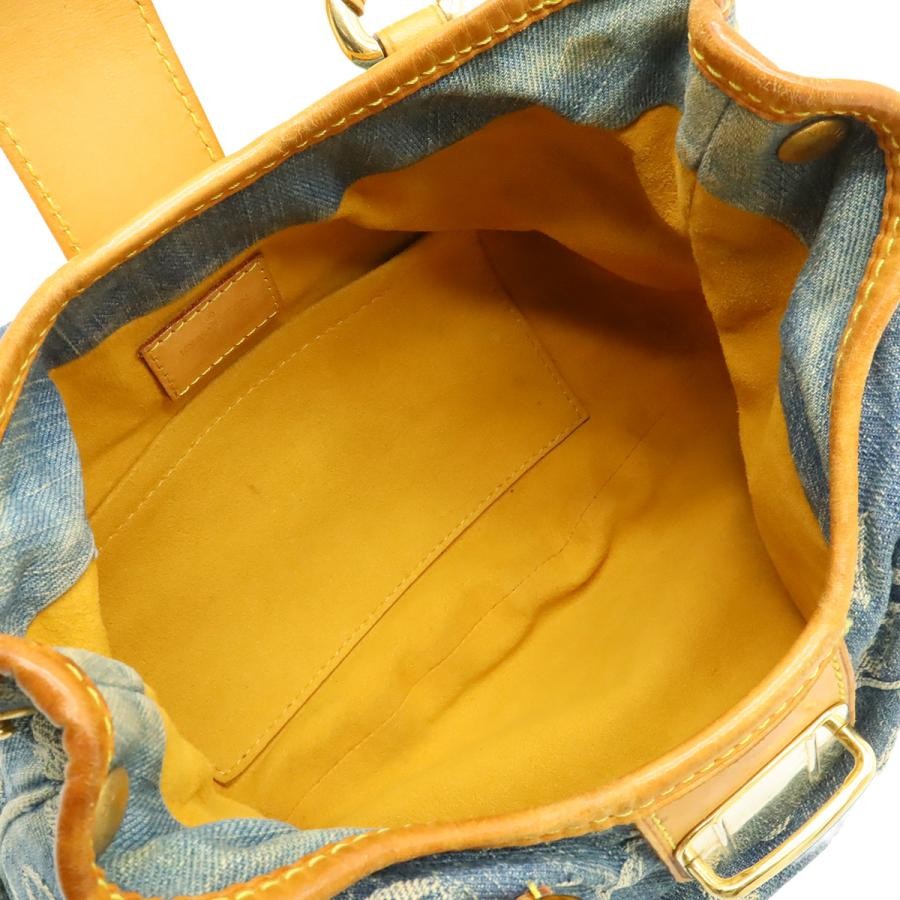 Denim Pleaty Handbag Mini