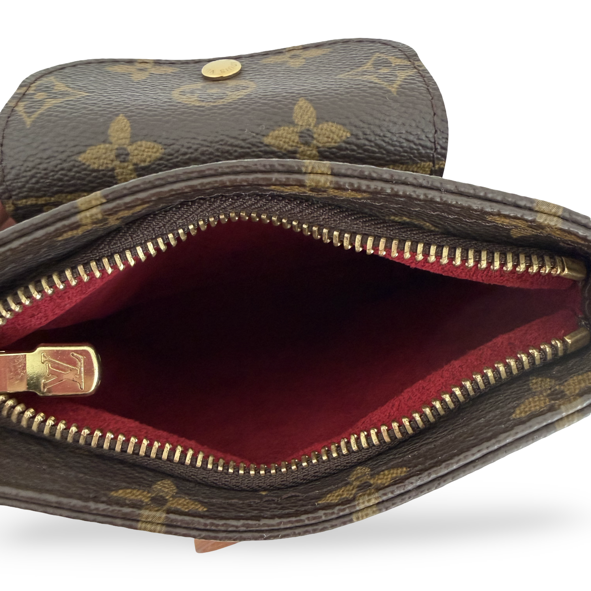 Partition Wristlet bag