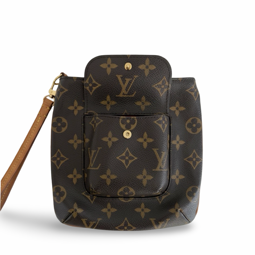 Partition Wristlet bag