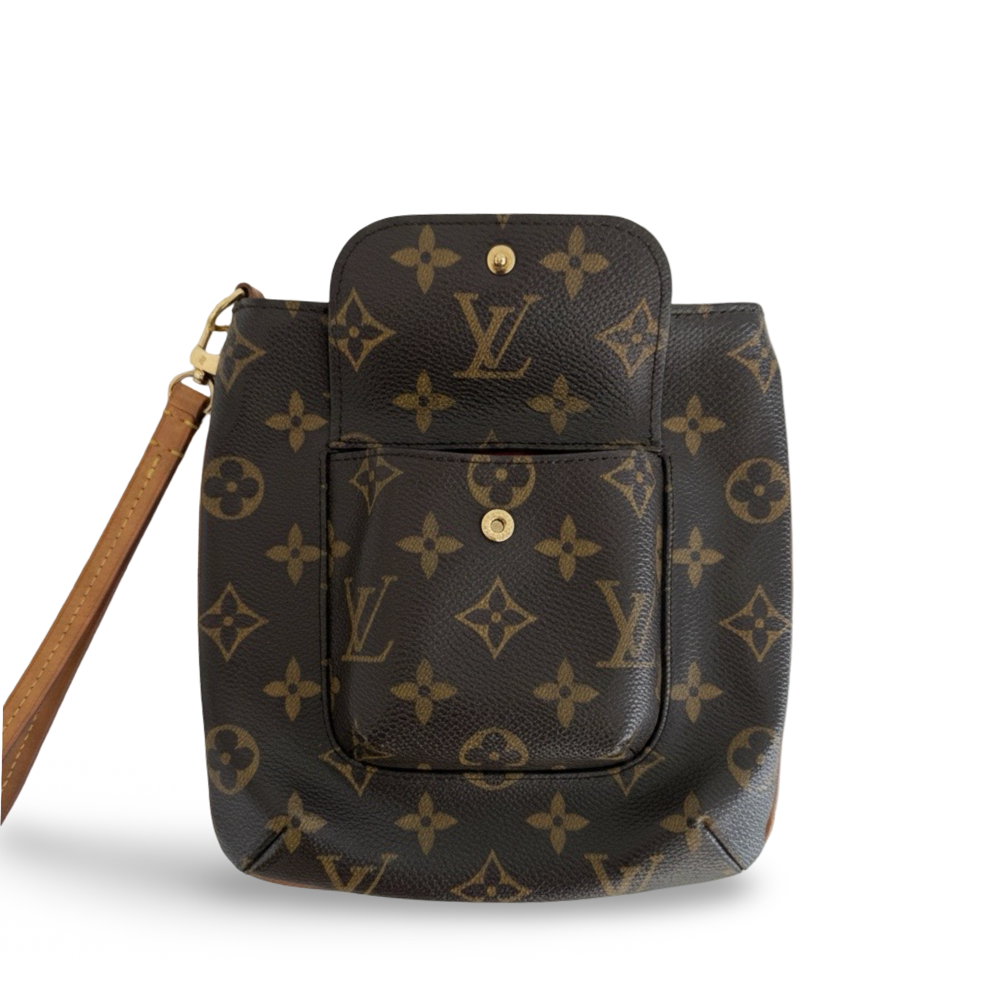 Partition Wristlet bag