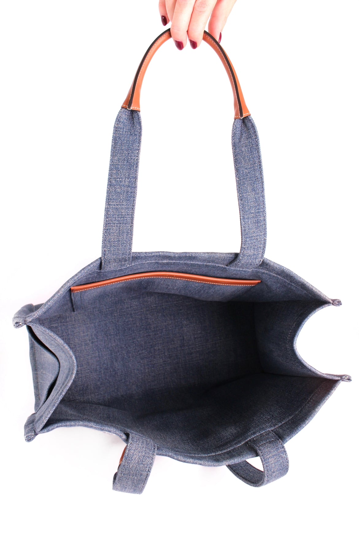 Cabas Denim Celine Paris Tote Bag