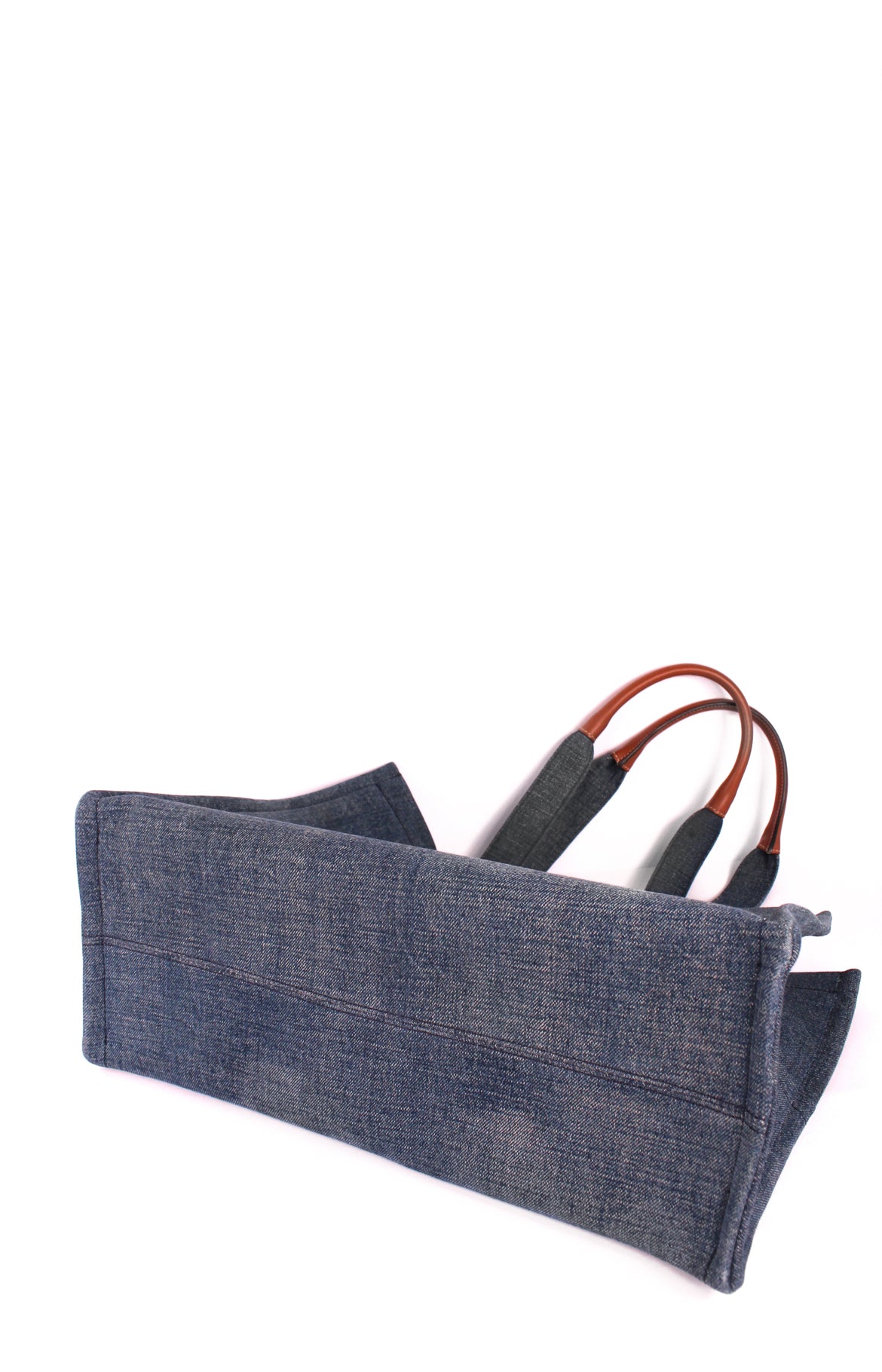 Cabas Denim Celine Paris Tote Bag
