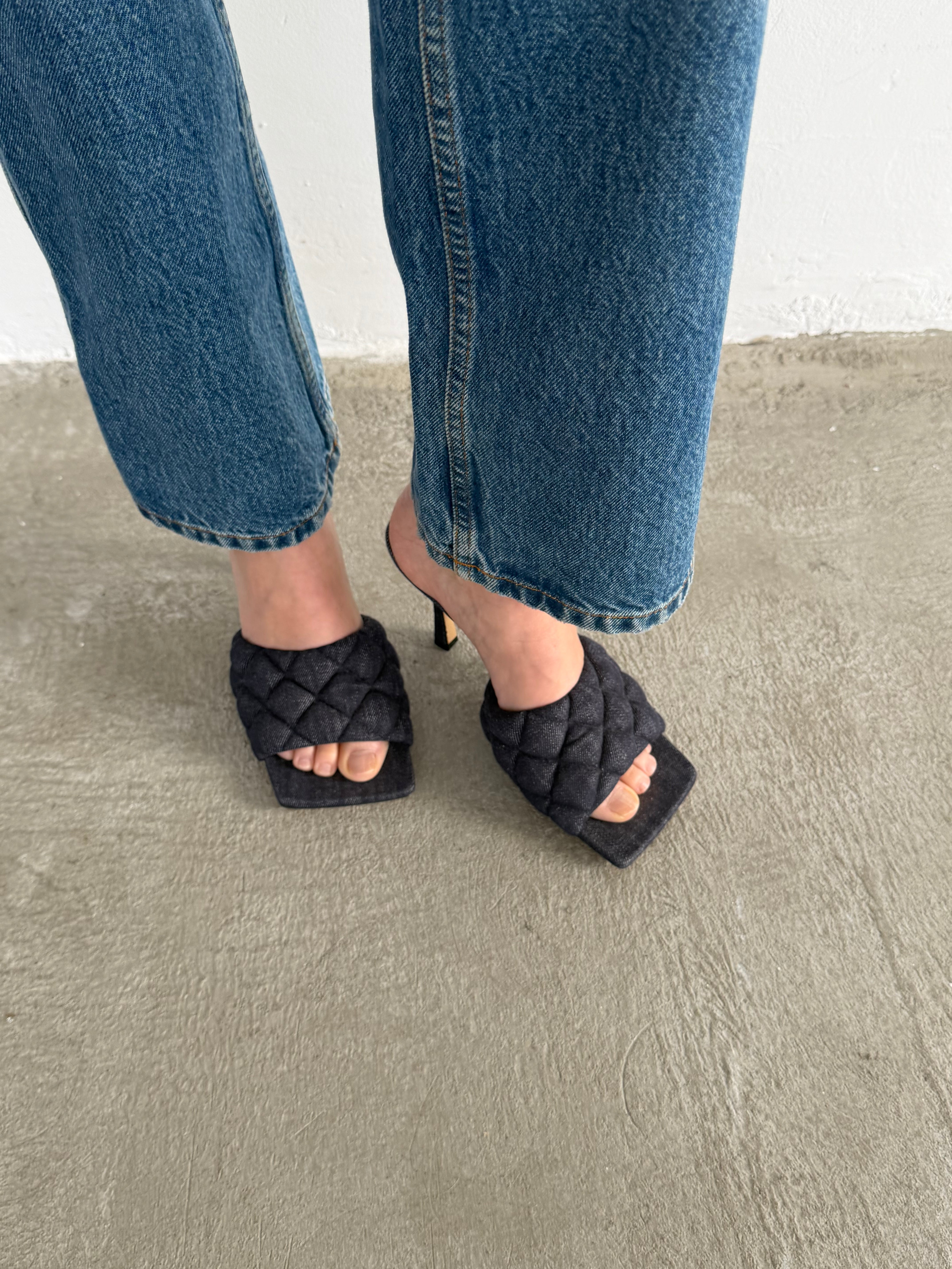 Denim Lido Mules