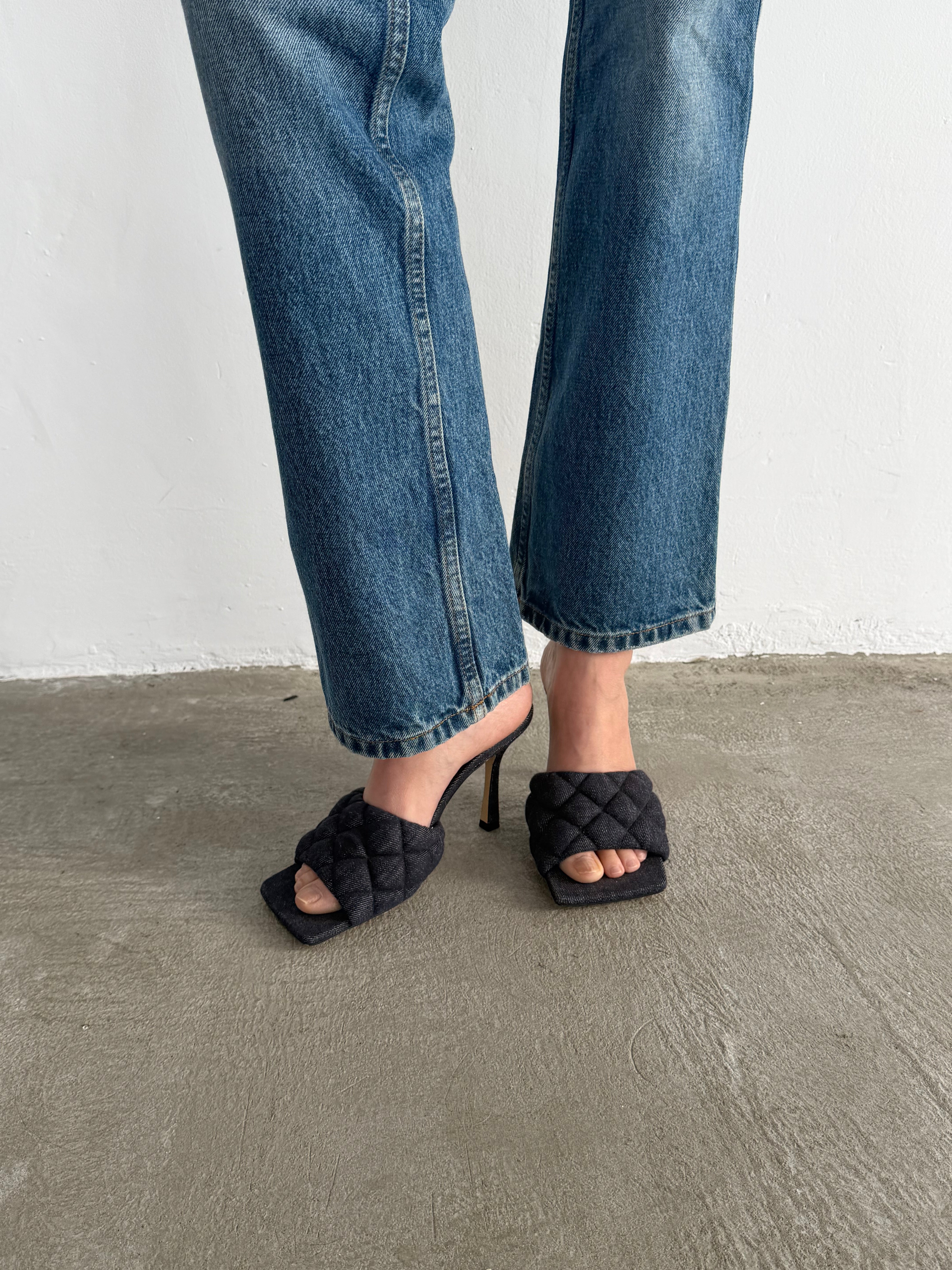 Denim Lido Mules