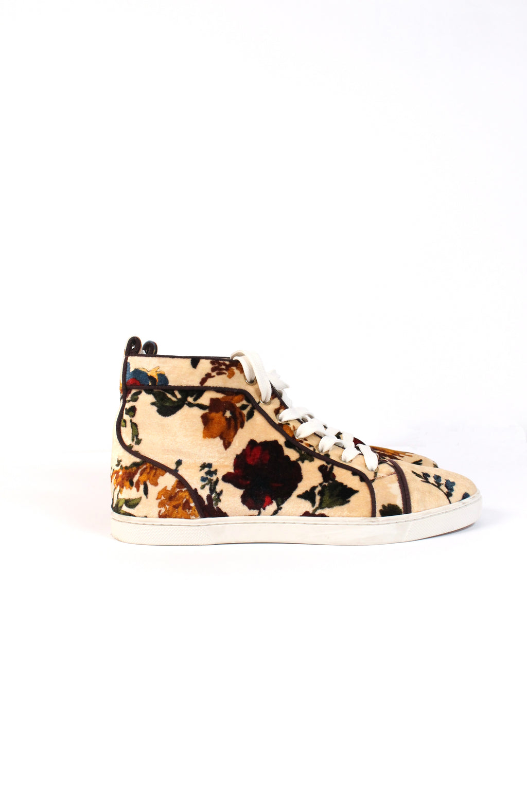 velvet sneakers