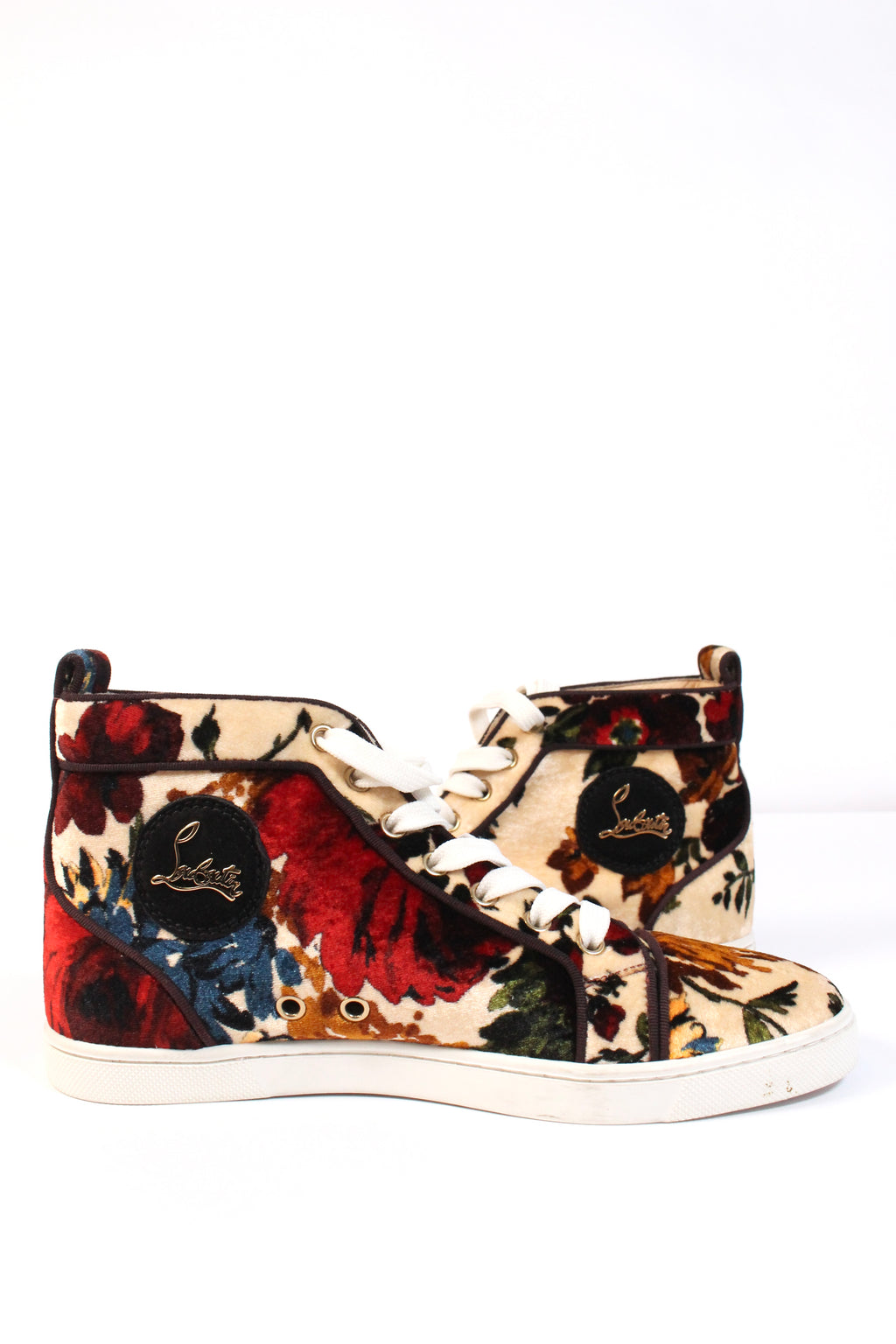 velvet sneakers