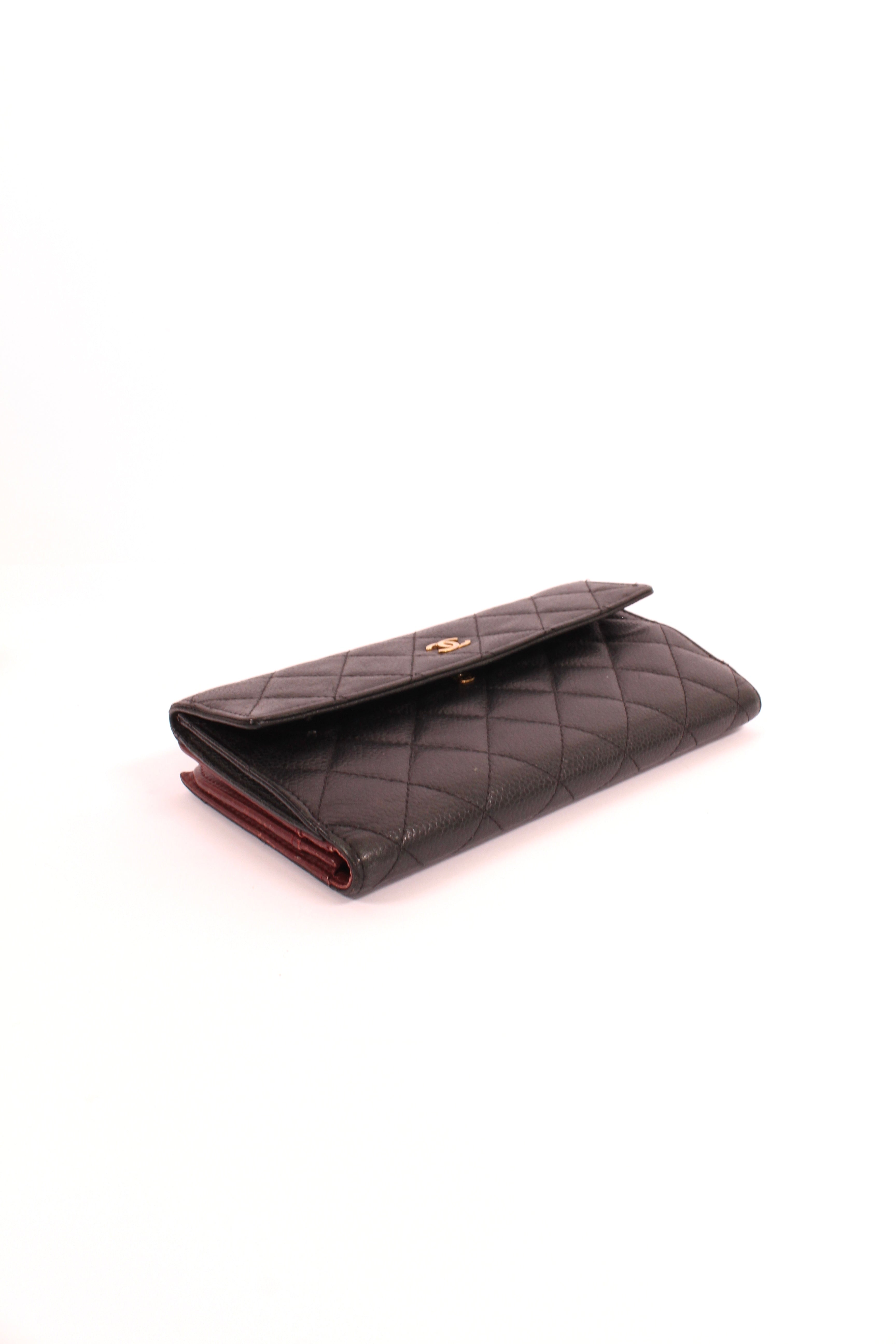 Caviar Leather Wallet