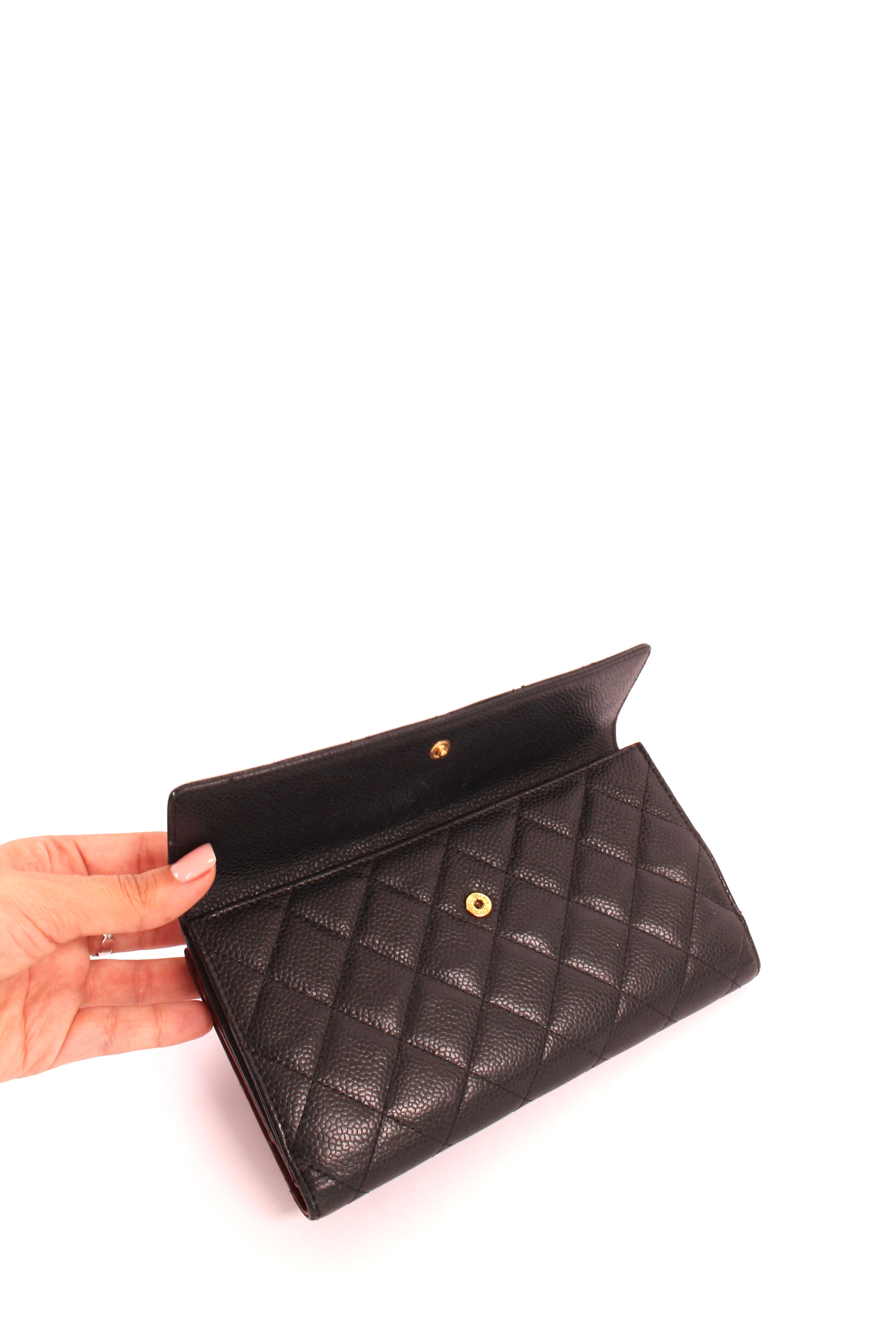 Caviar Leather Wallet