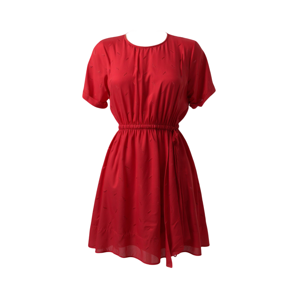 Tie waist dress