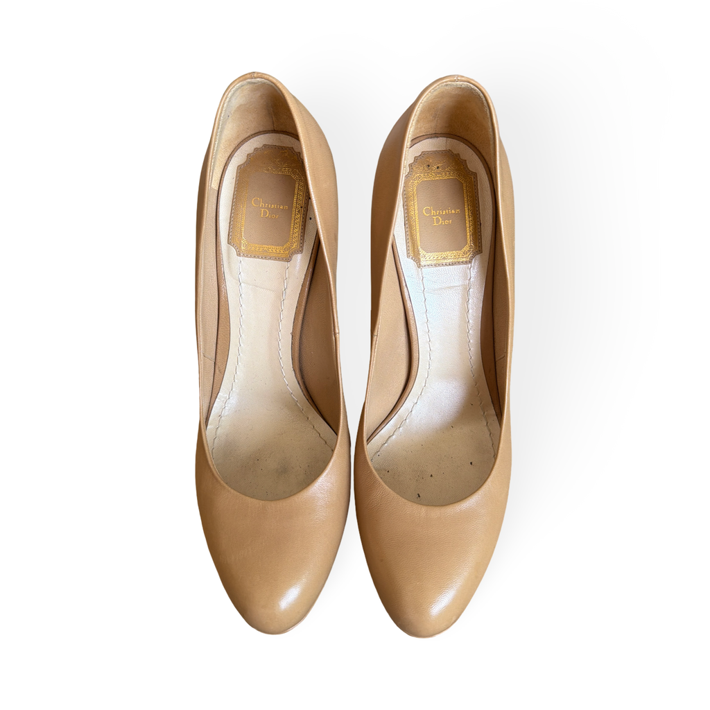 Miss Dior Pumps Beige Leather