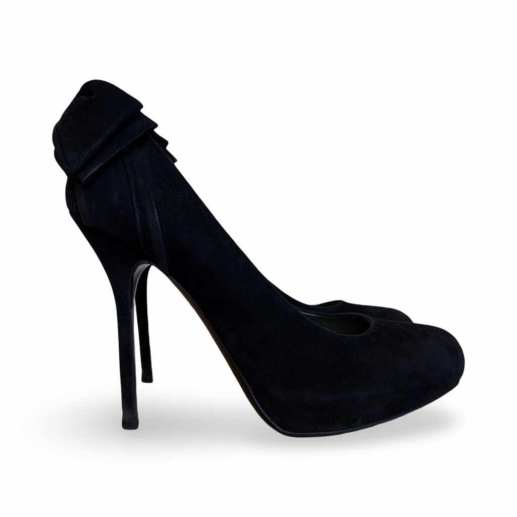Ribbon Bow Tie Pump