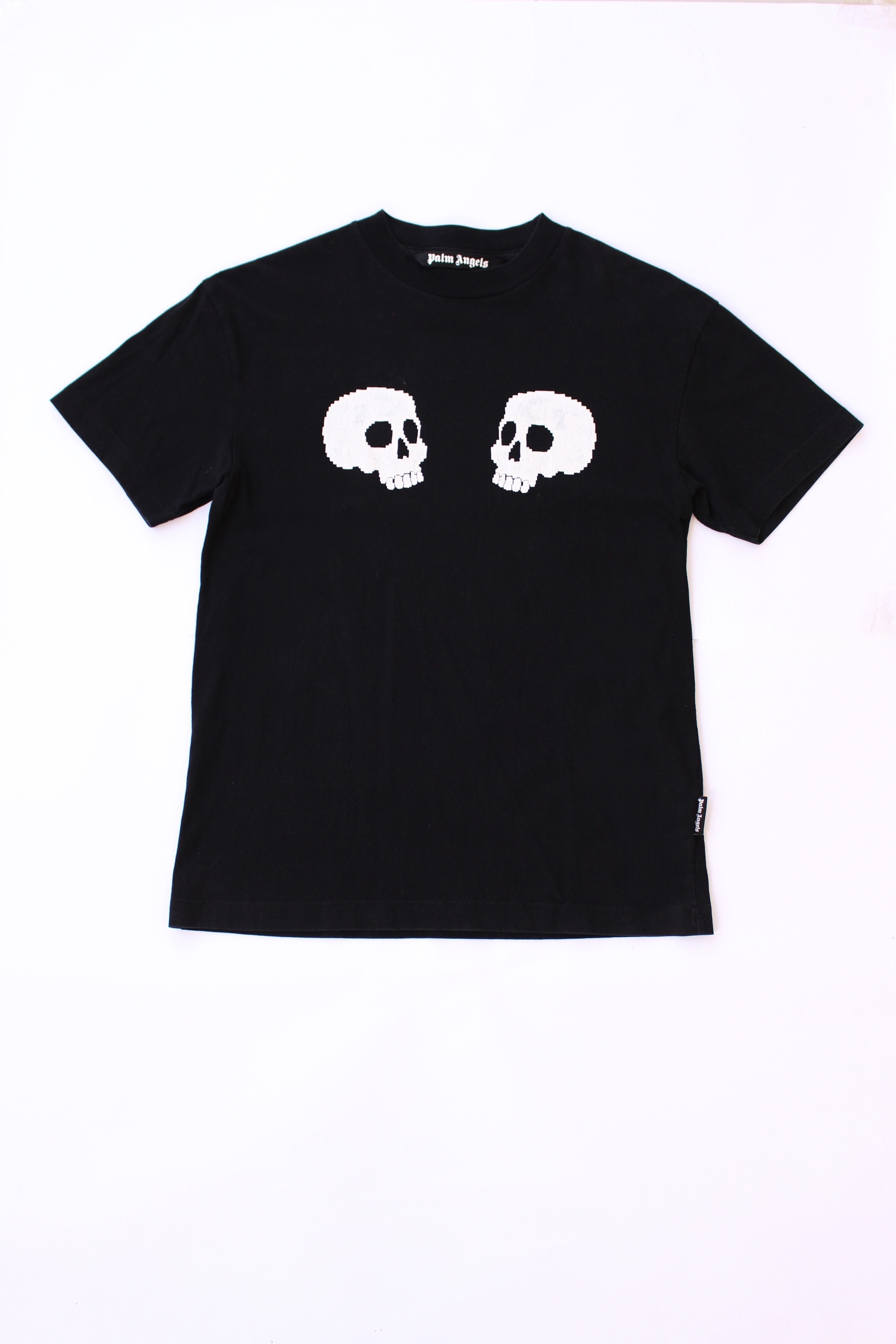 skull print T-shirt