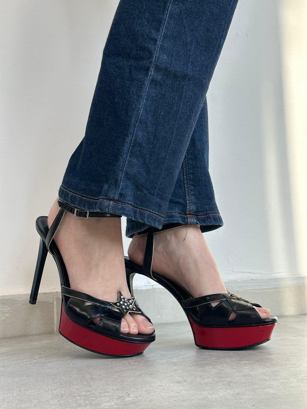 leather sandals