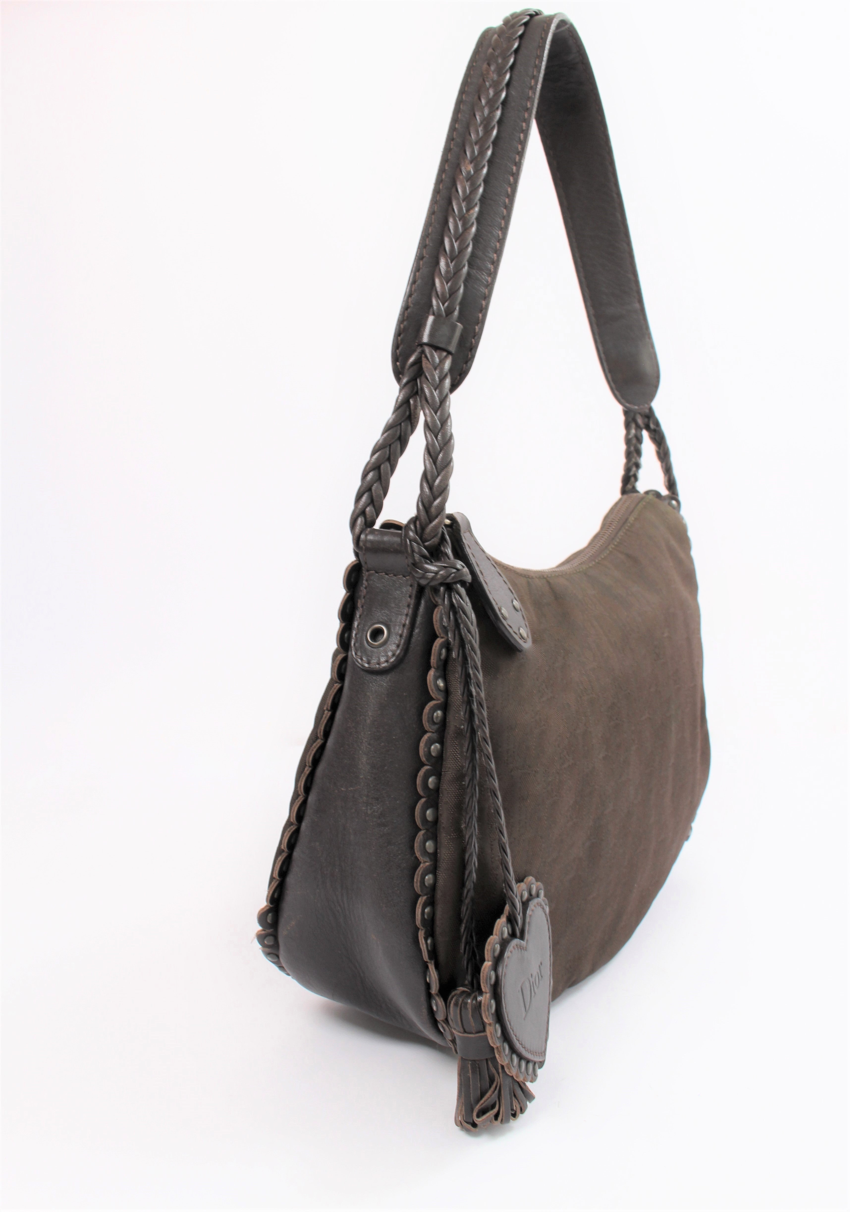 Ethnic Nylon Shoulder Hobo Bag