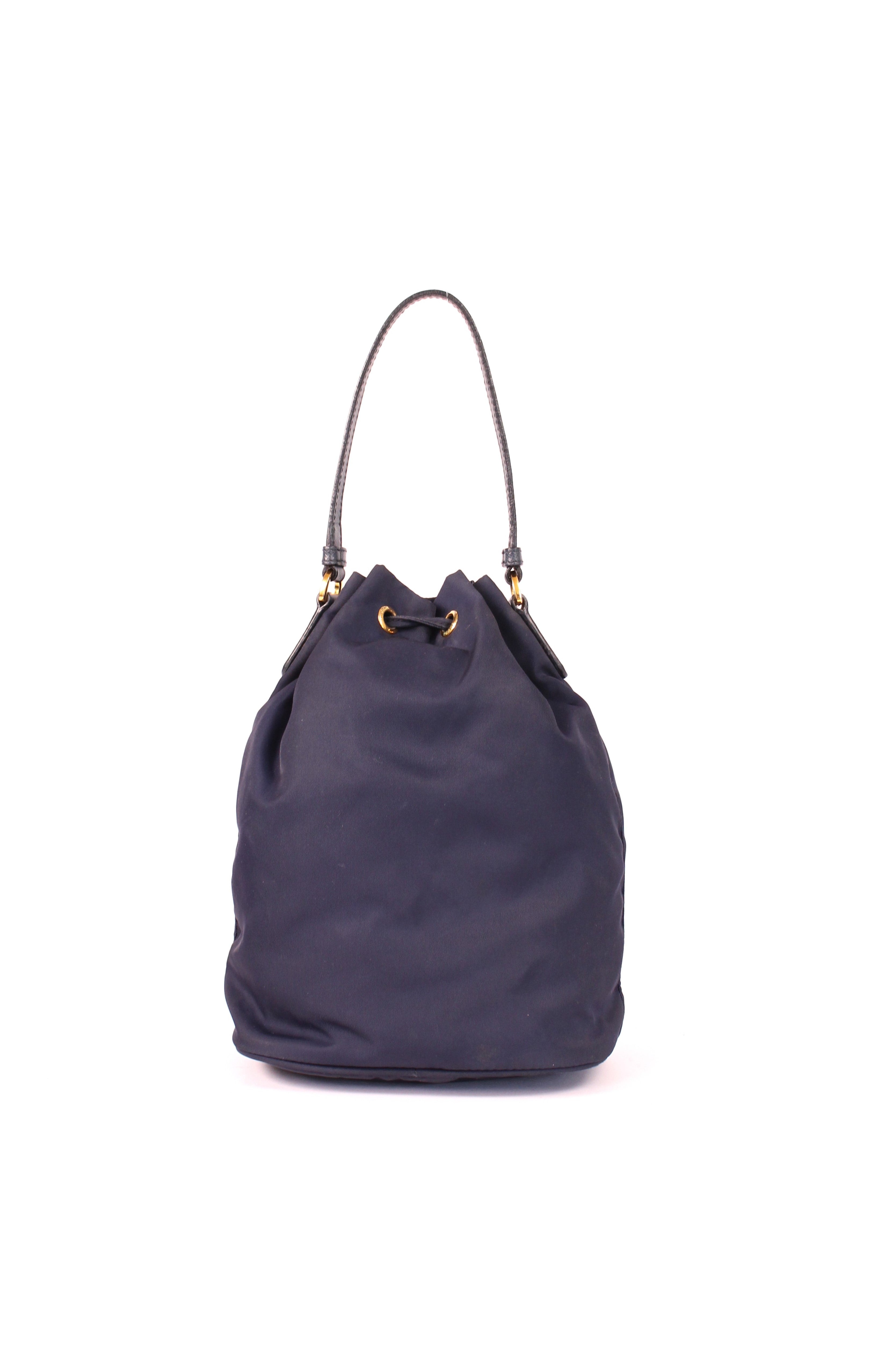 Duet bucket bag