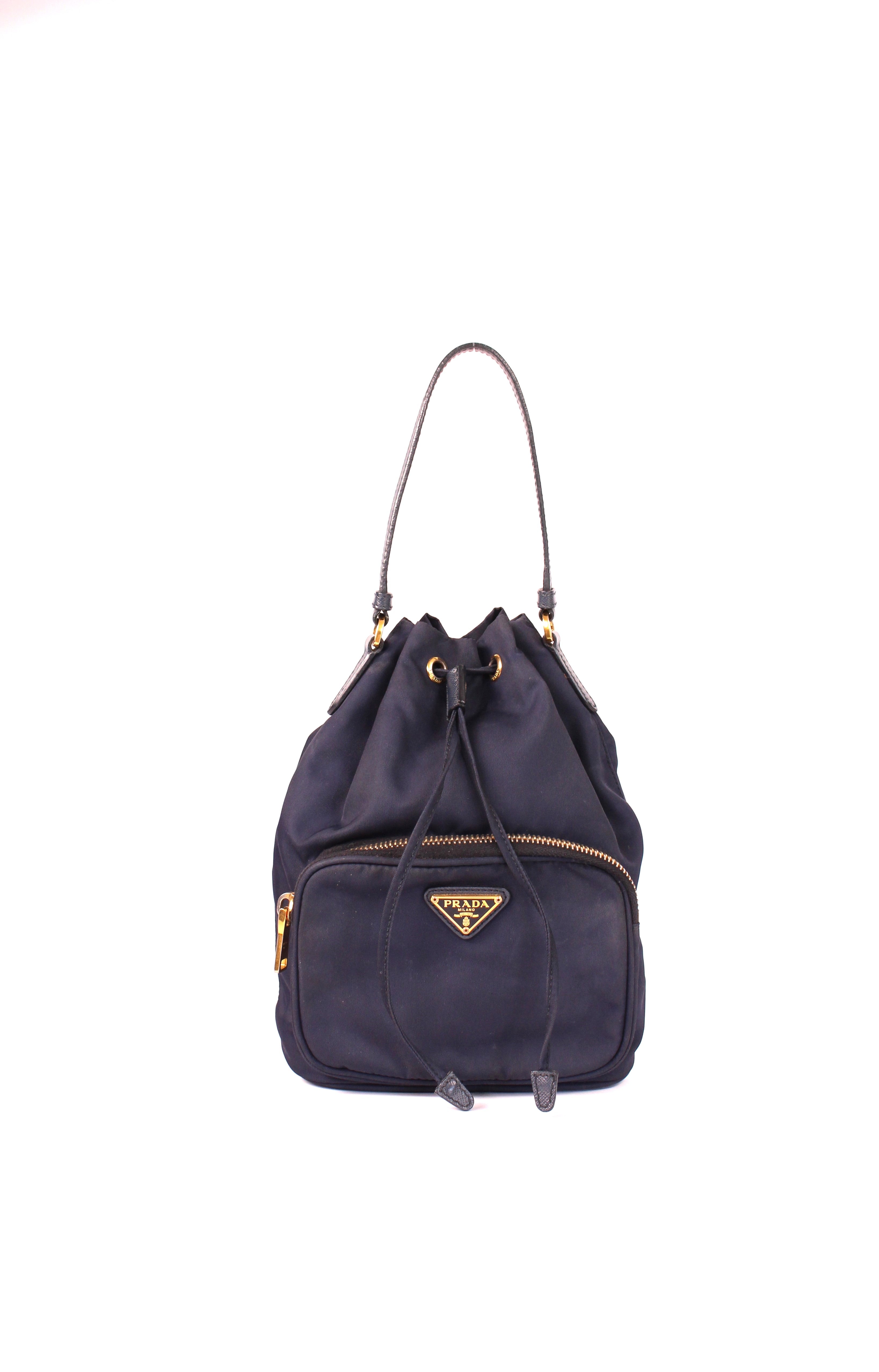 Duet bucket bag