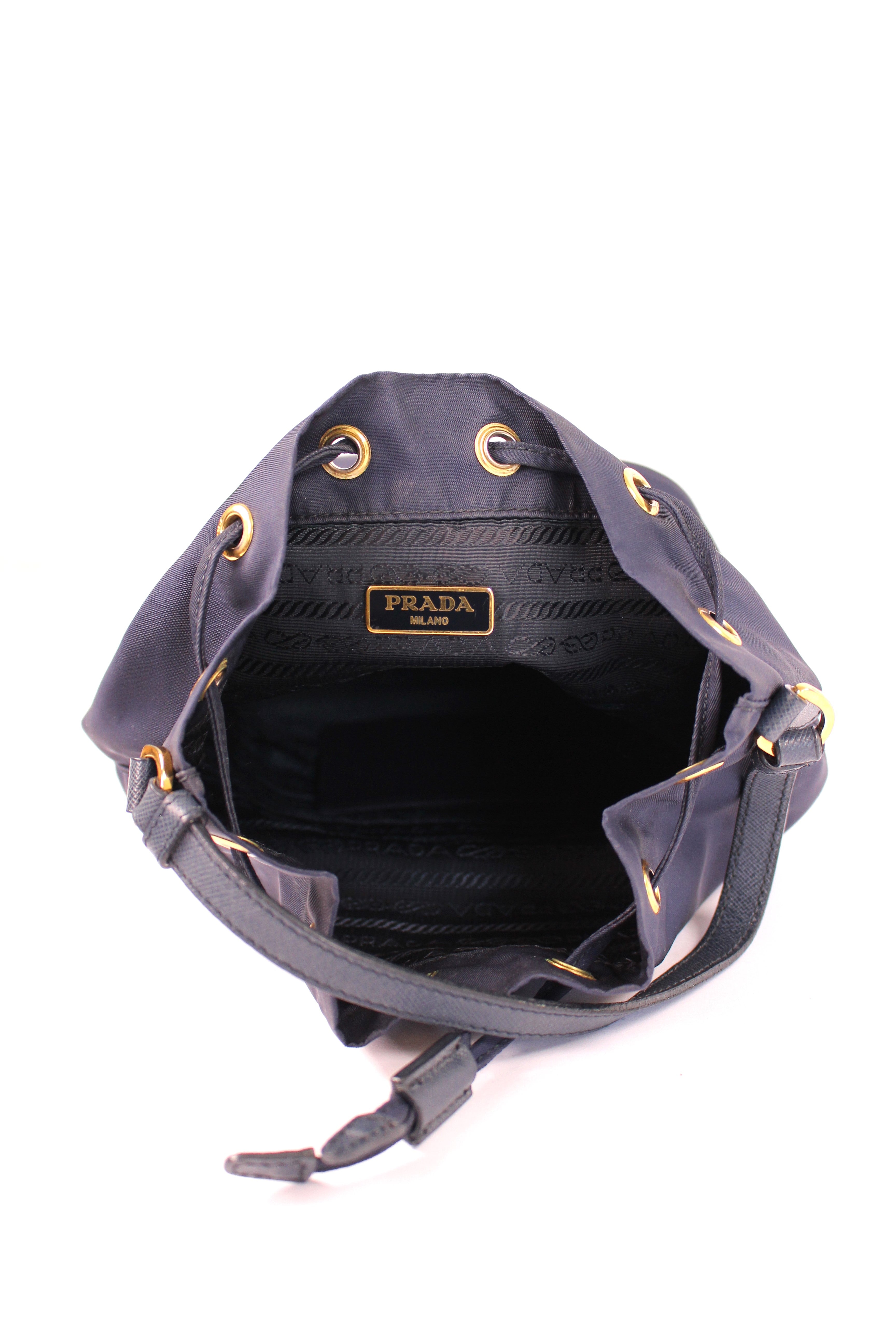 Duet bucket bag