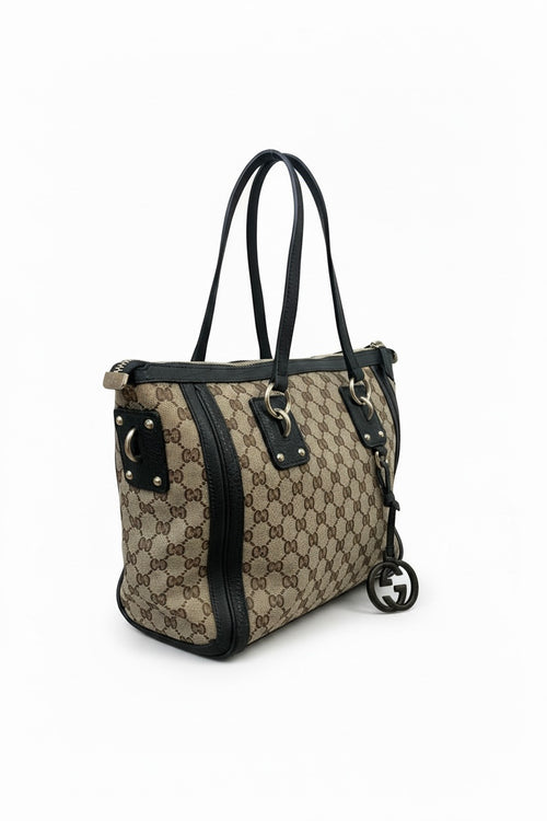 Canvas Charm Satchel