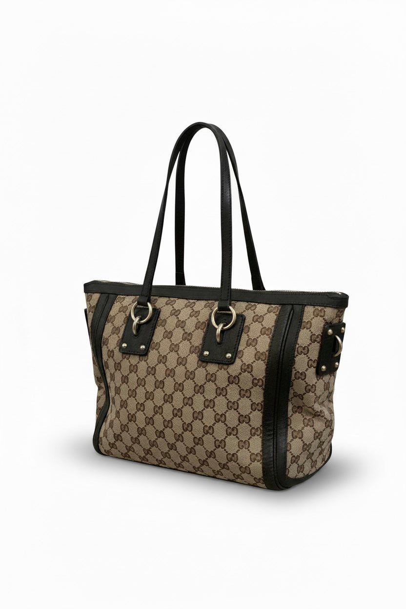 Canvas Charm Satchel