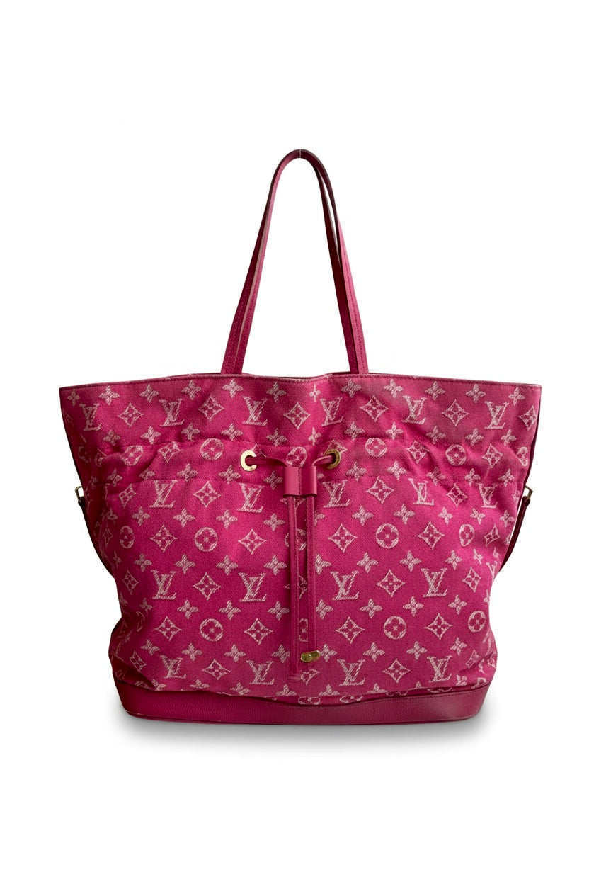 Monogram Denim Noefull MM Bag