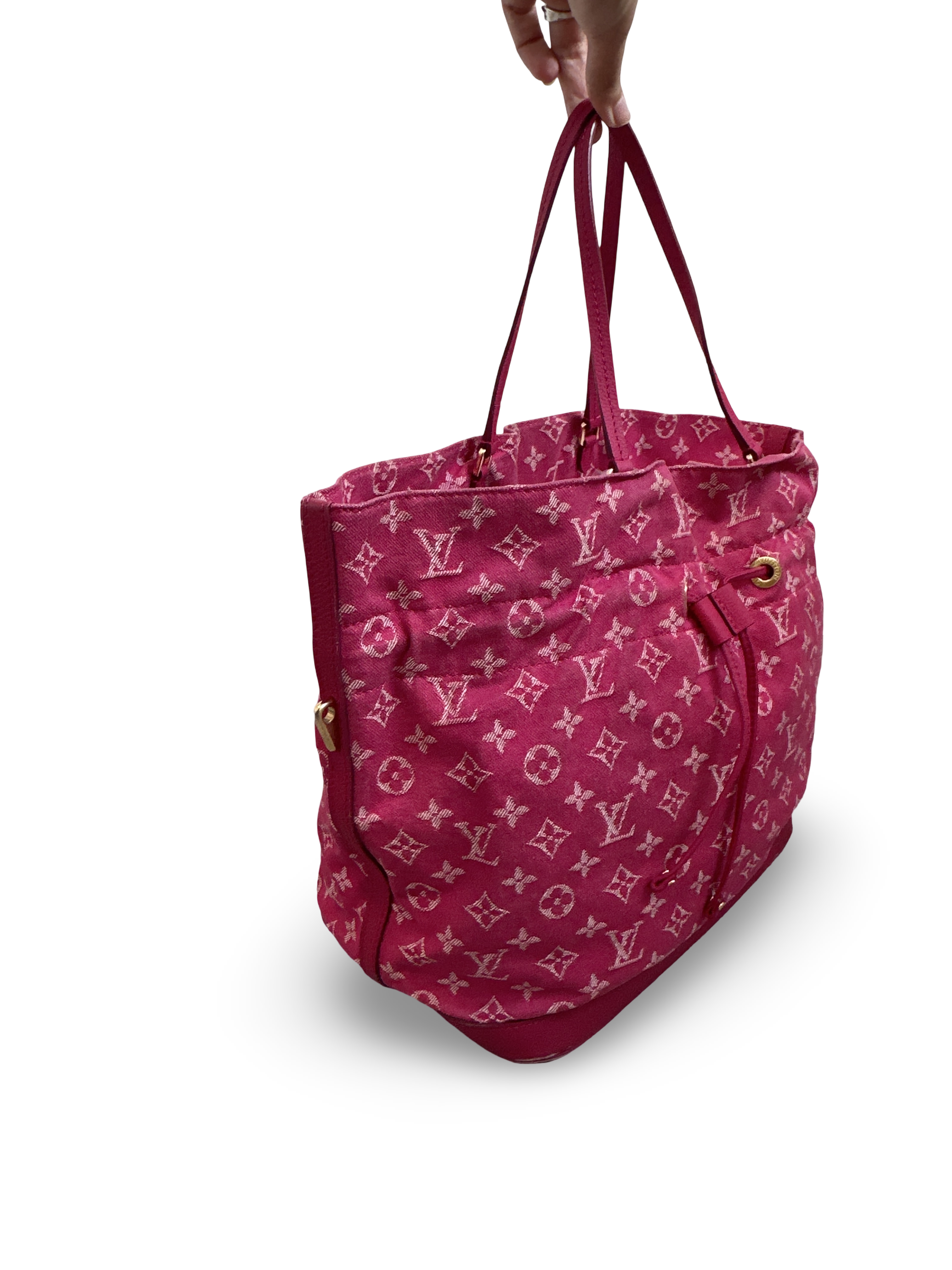 Monogram Denim Noefull MM Bag