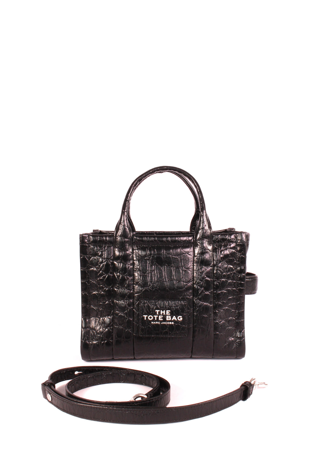 The Croc-Embossed Small Tote bag