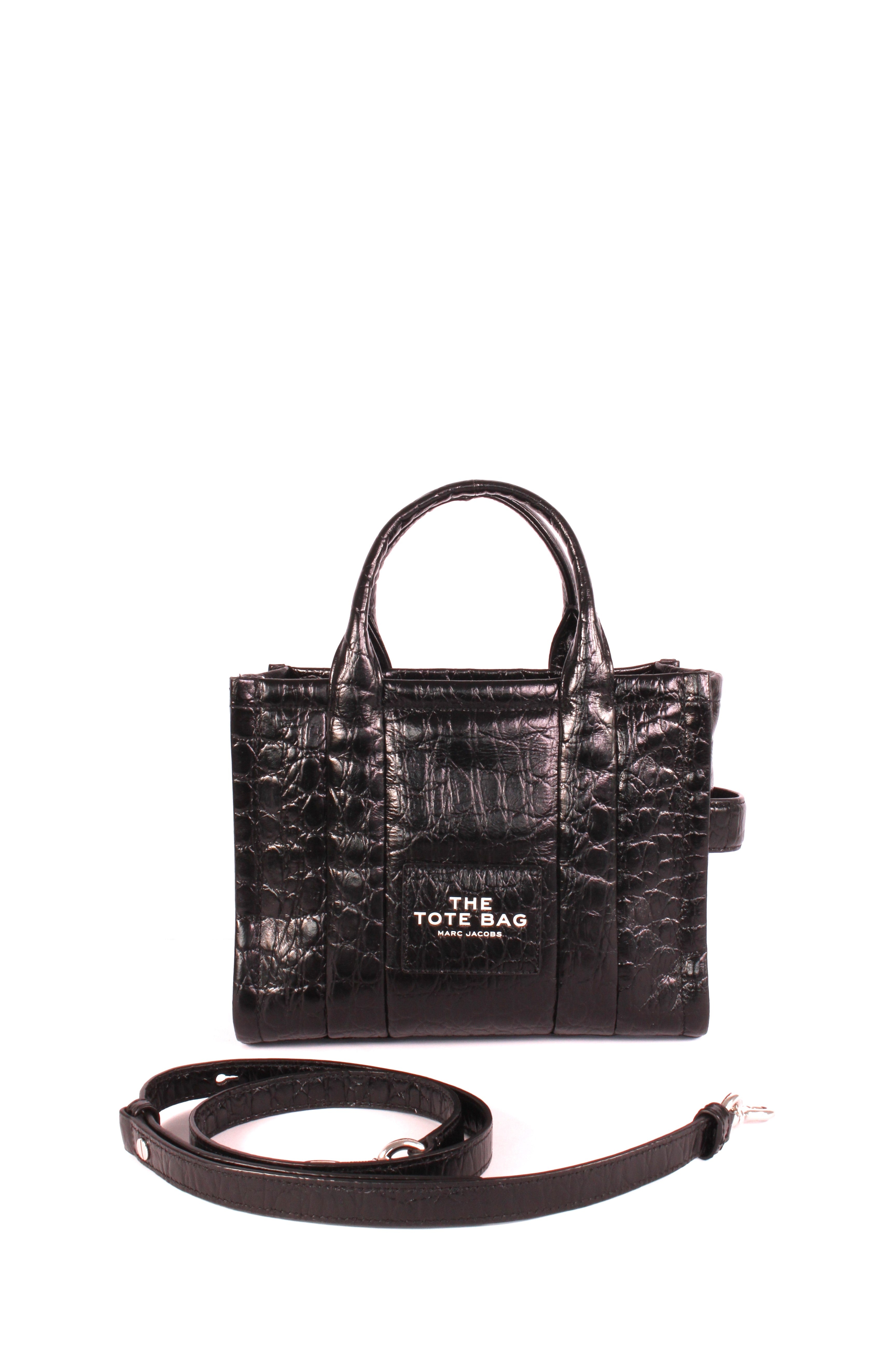 The Croc-Embossed Small Tote bag