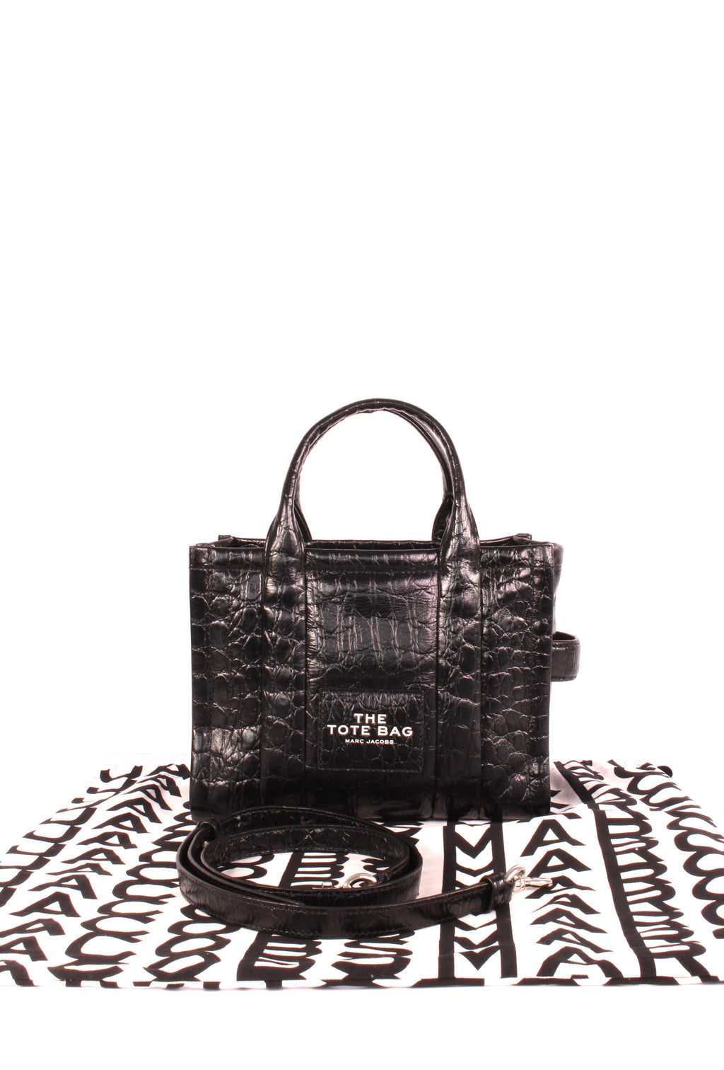 The Croc-Embossed Small Tote bag