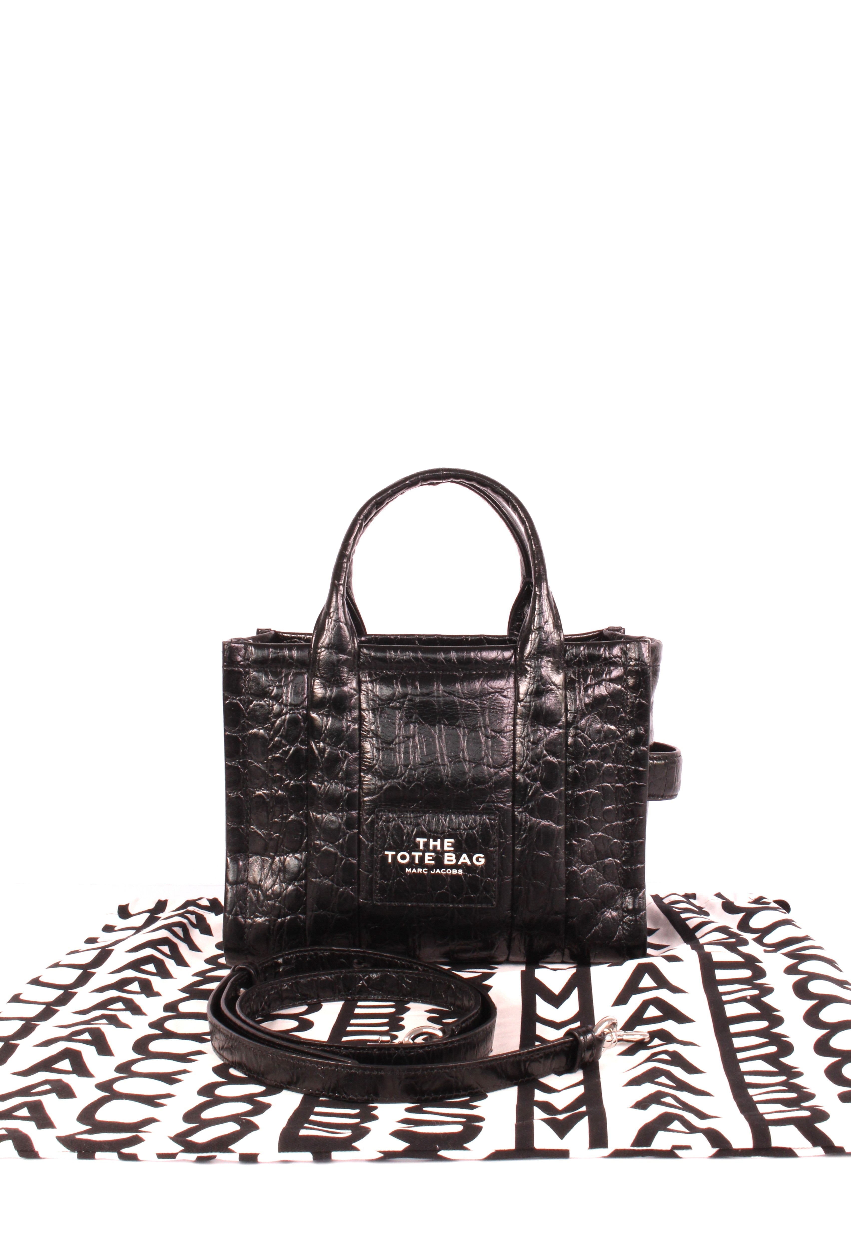 The Croc-Embossed Small Tote bag