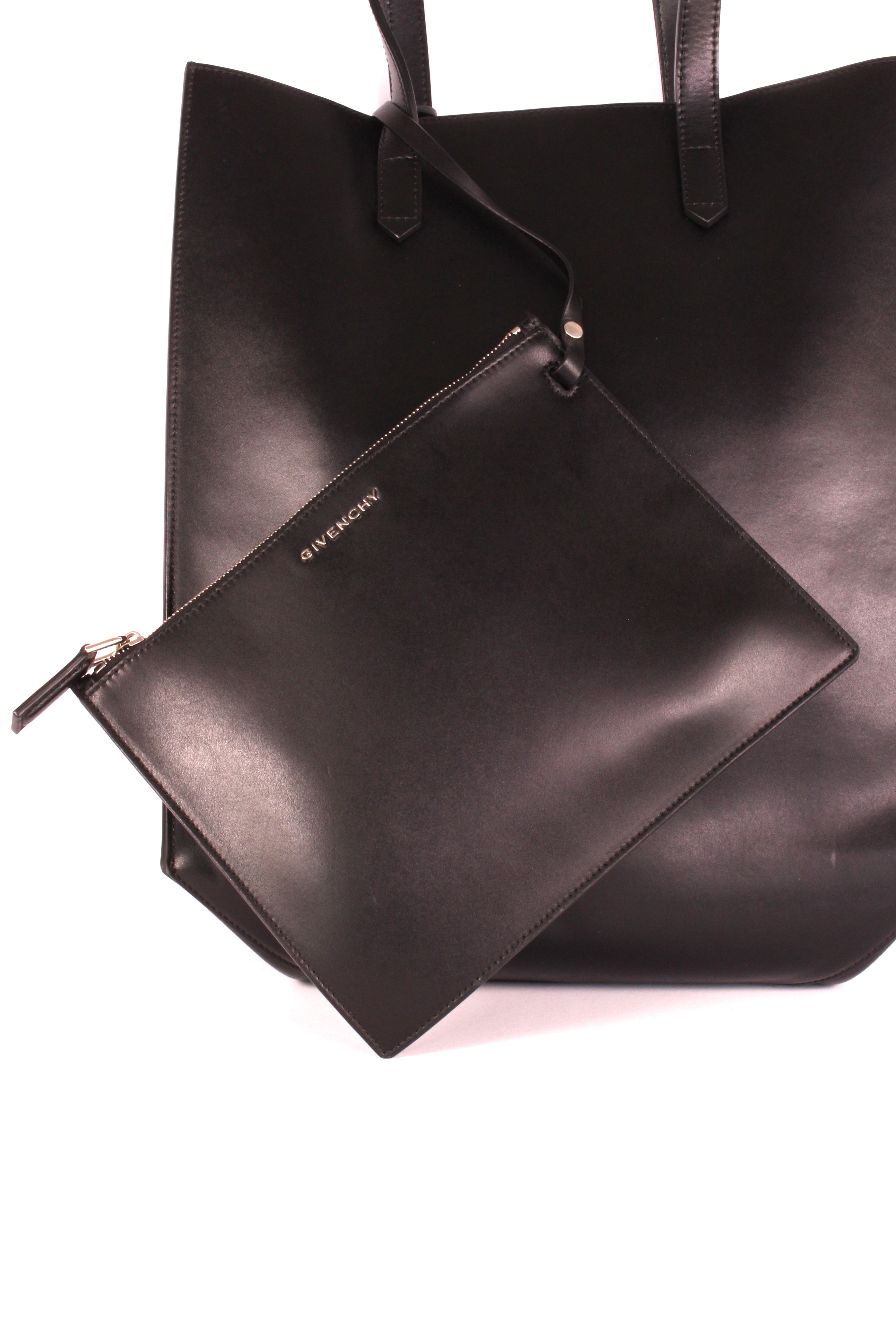 Calfskin Logo Tote bag