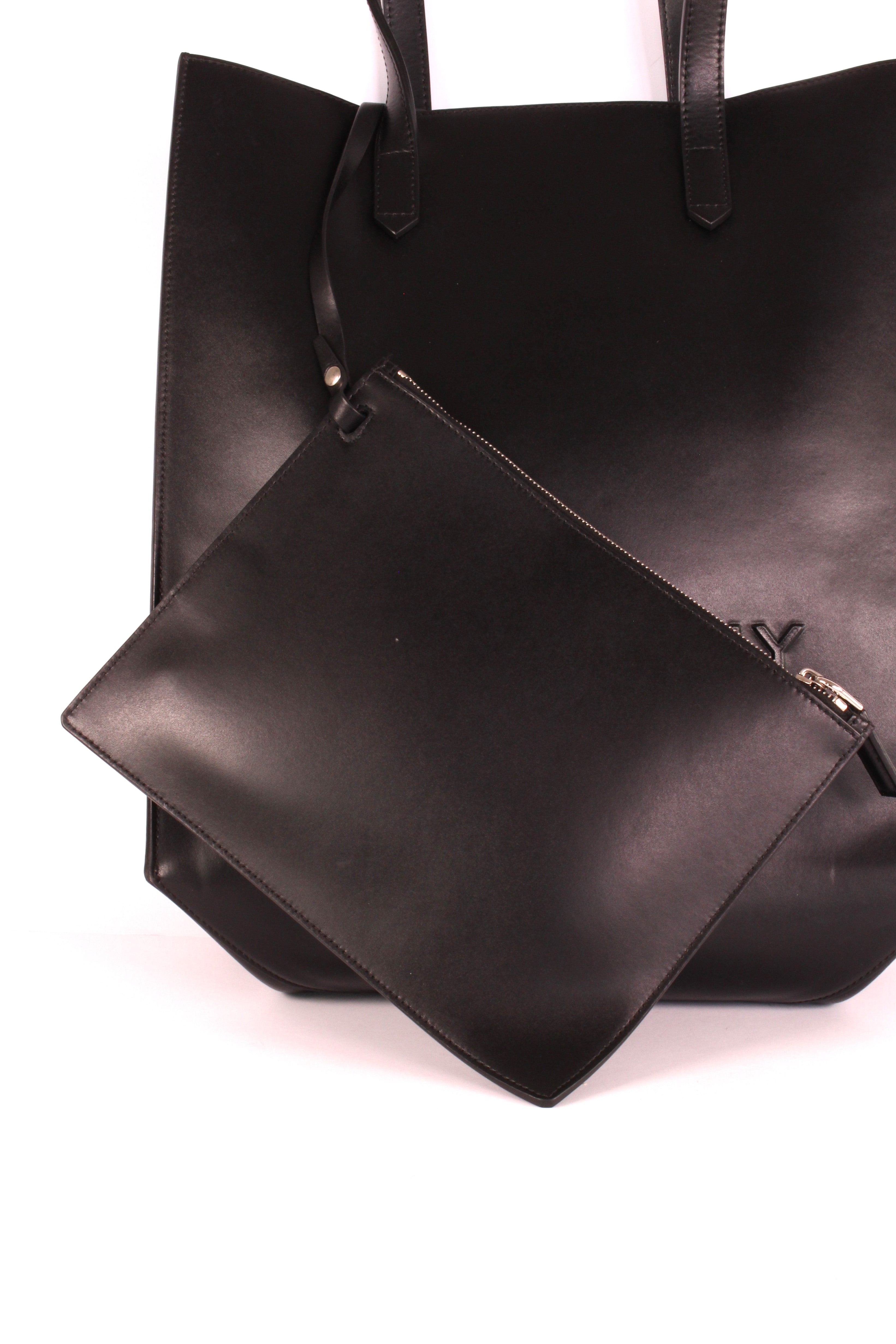 Calfskin Logo Tote bag