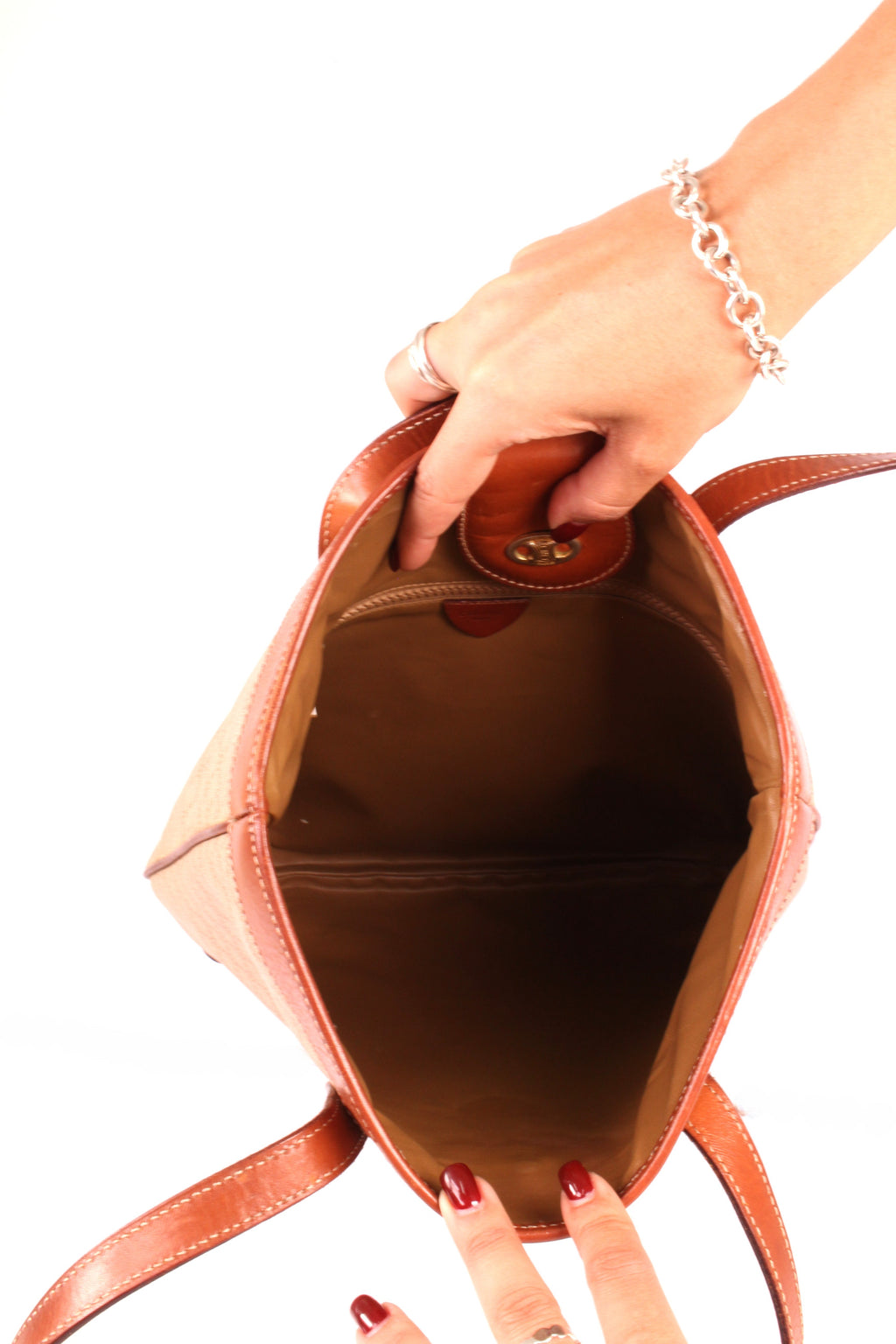 Macadam Beige Tote Bag