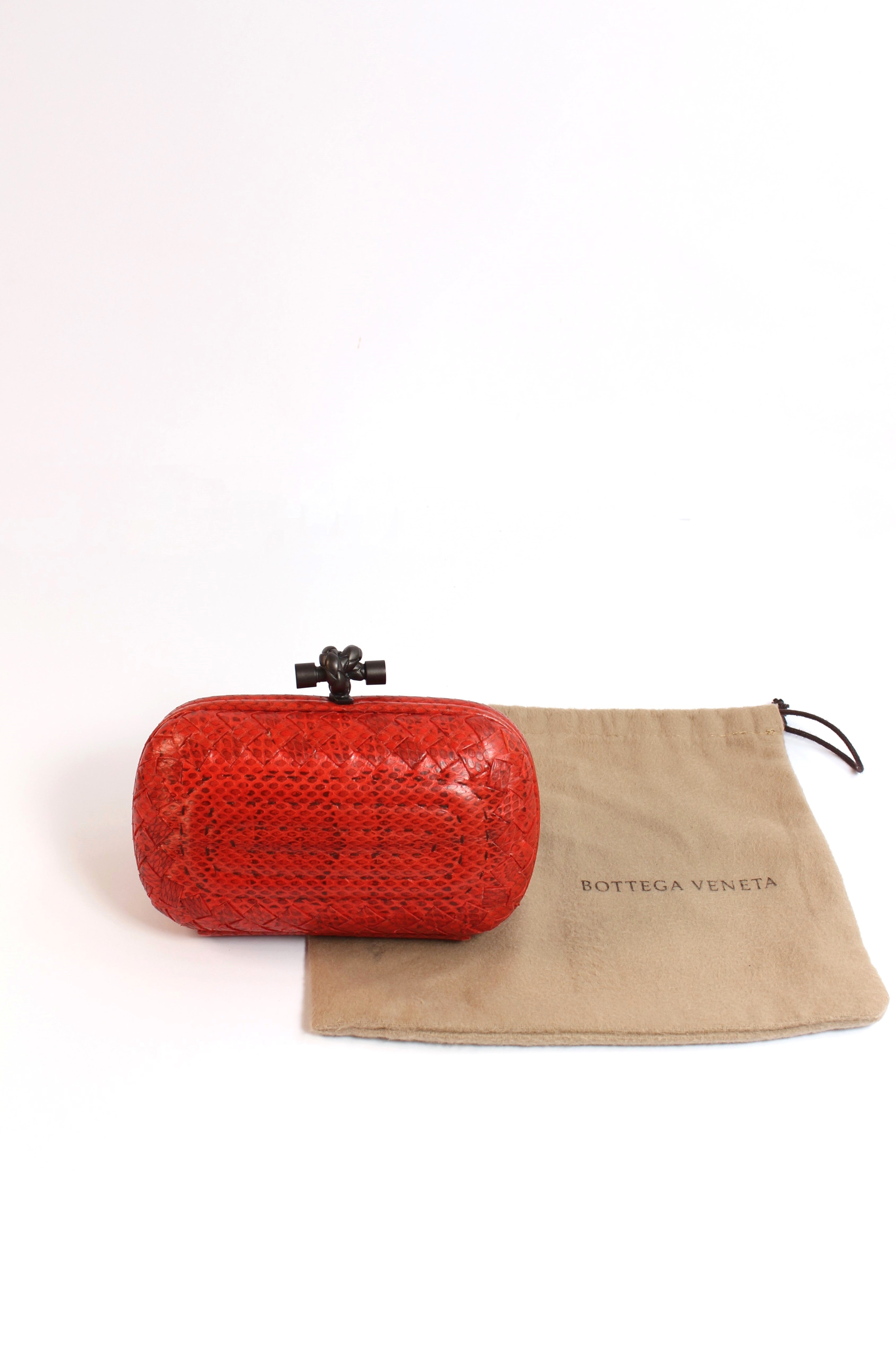 Bottega Veneta knot clutch