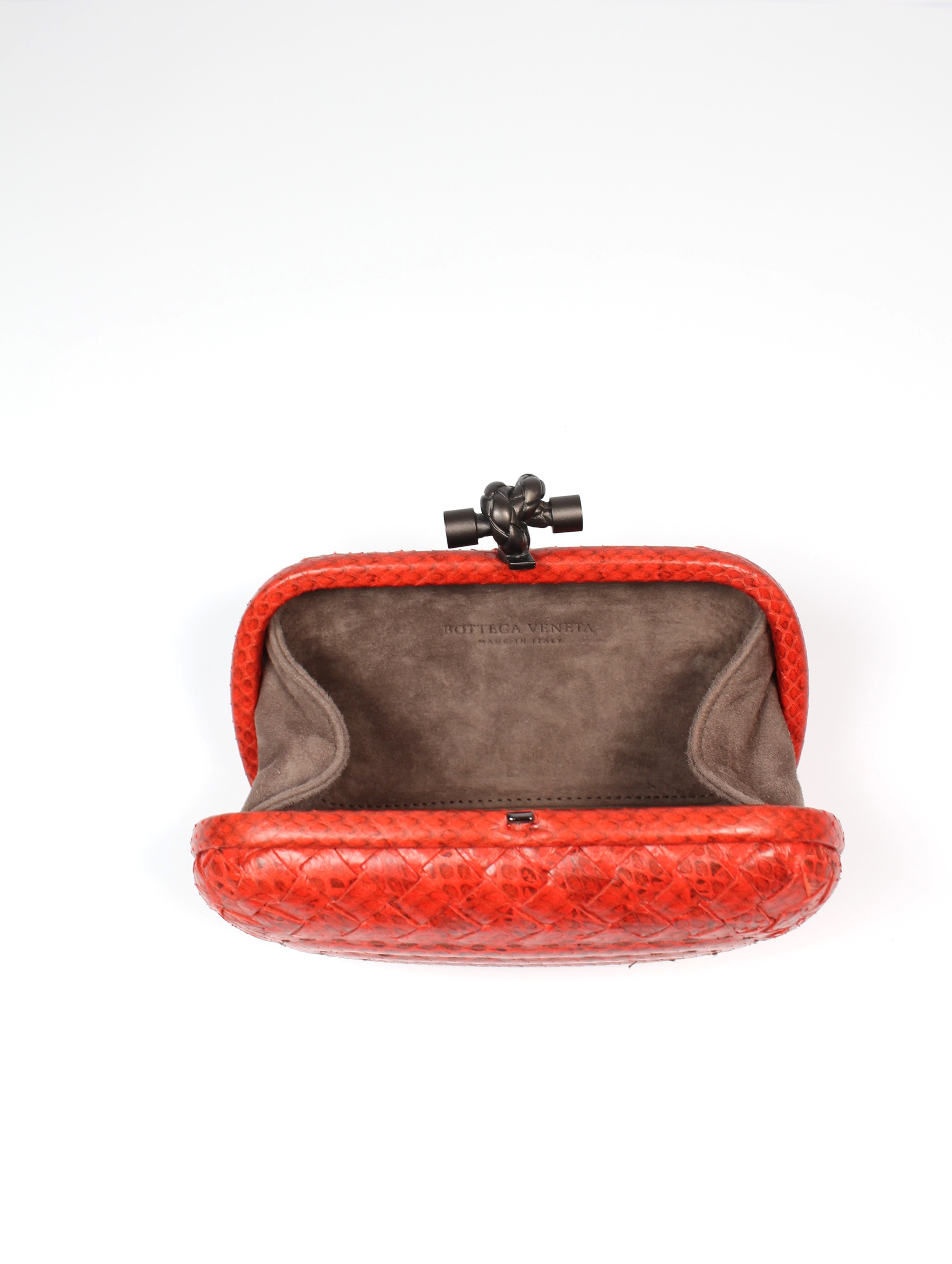 Bottega Veneta knot clutch