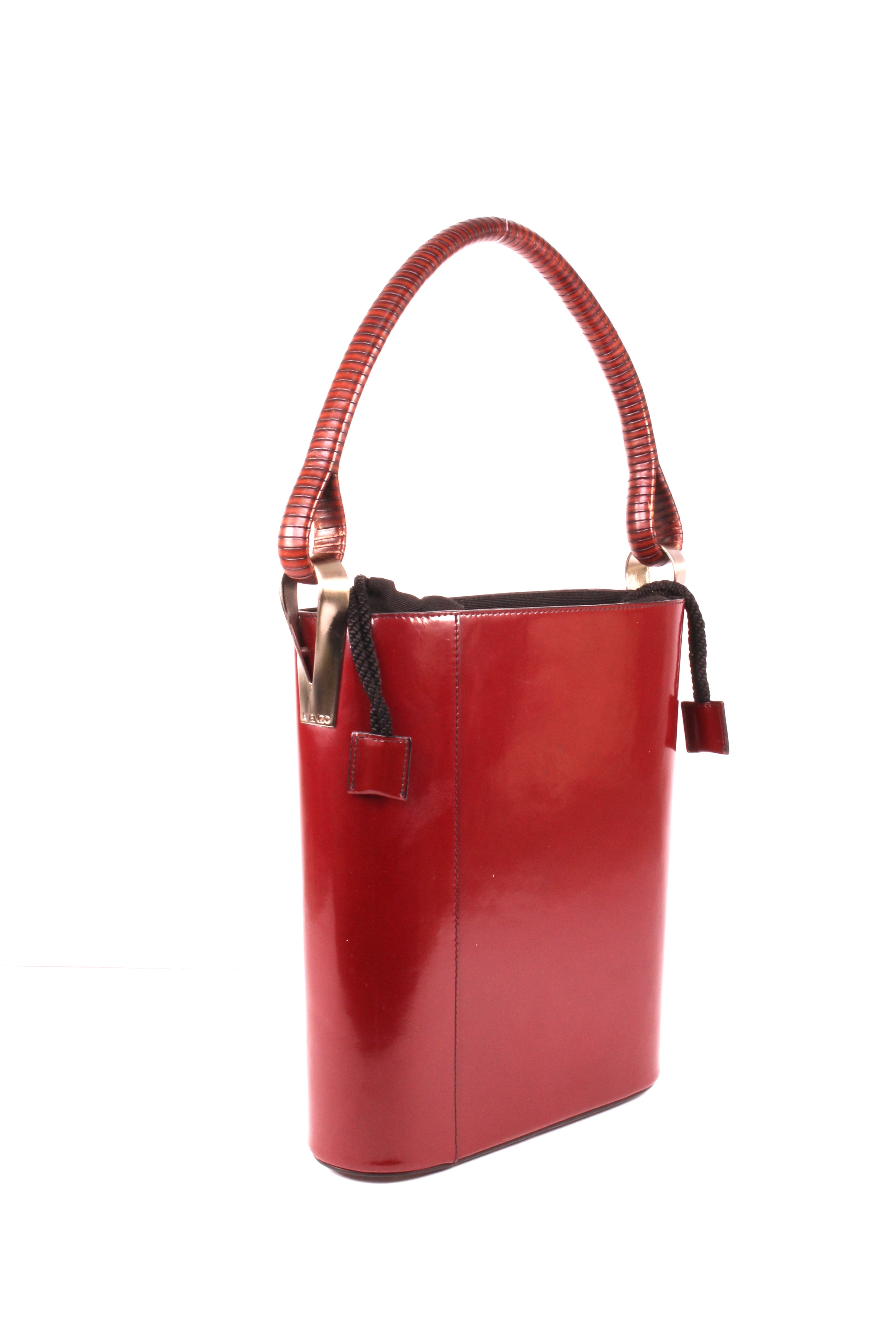 Pagodon leather handbag