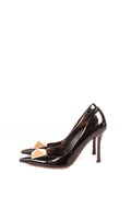 Leather One Stud Pumps