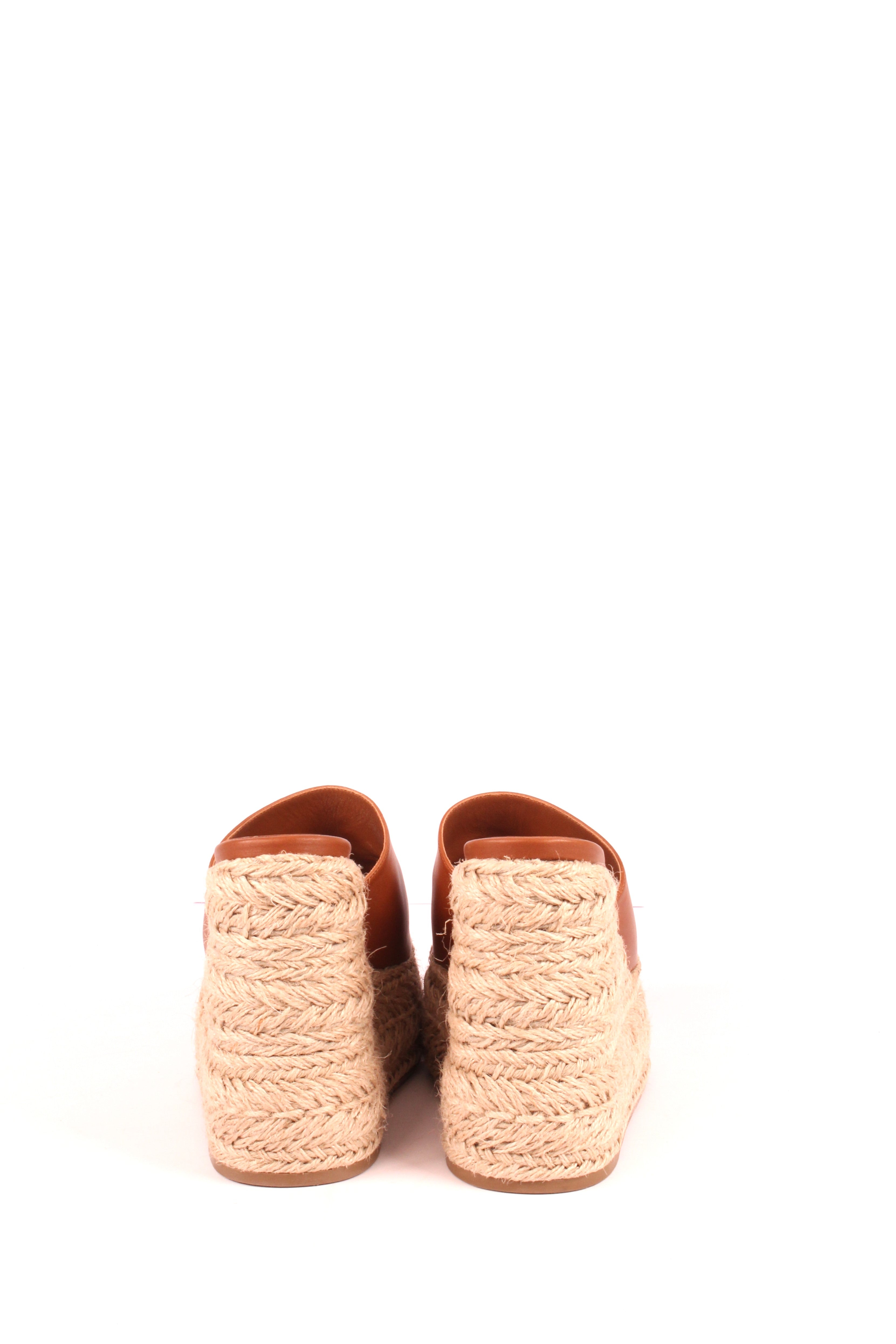 Ariella Zeppa leather espadrille wedges