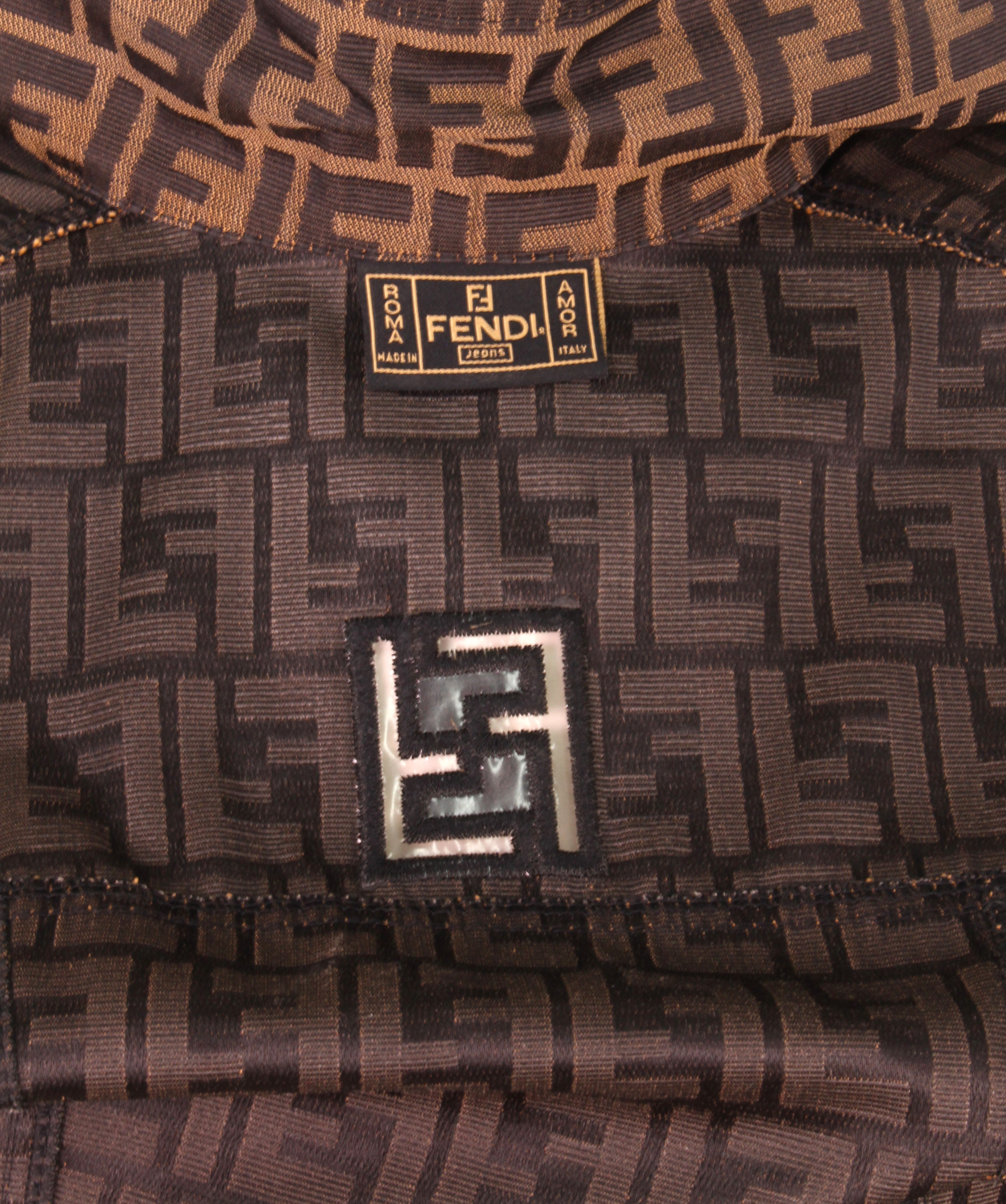 Zucca Pattern Buttoned Waistcoat