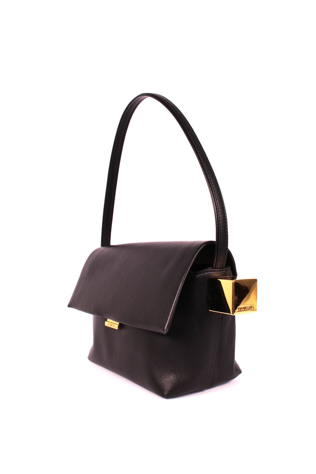 Le Rond Carre Embellished Leather Shoulder Bag