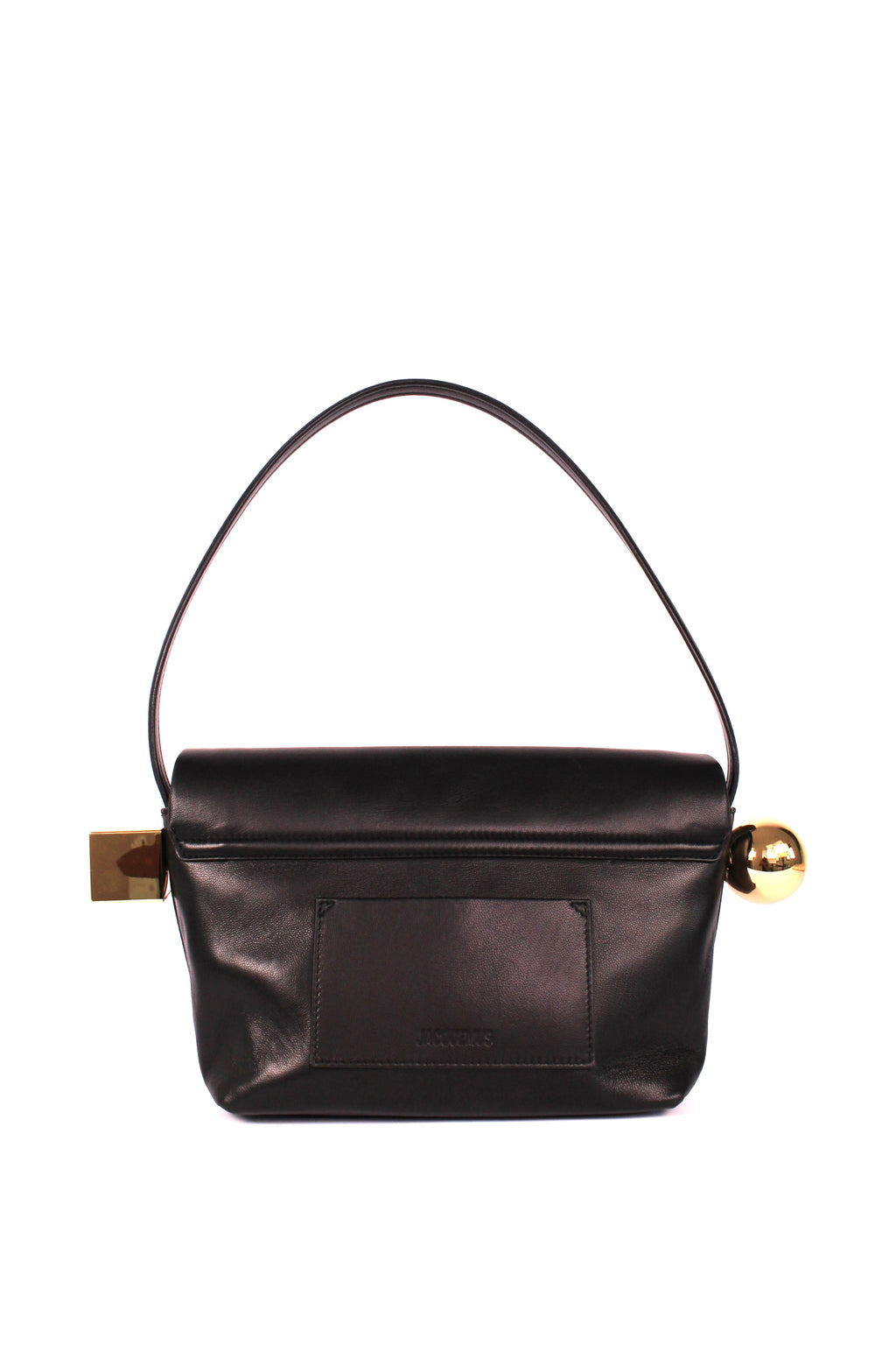 Le Rond Carre Embellished Leather Shoulder Bag