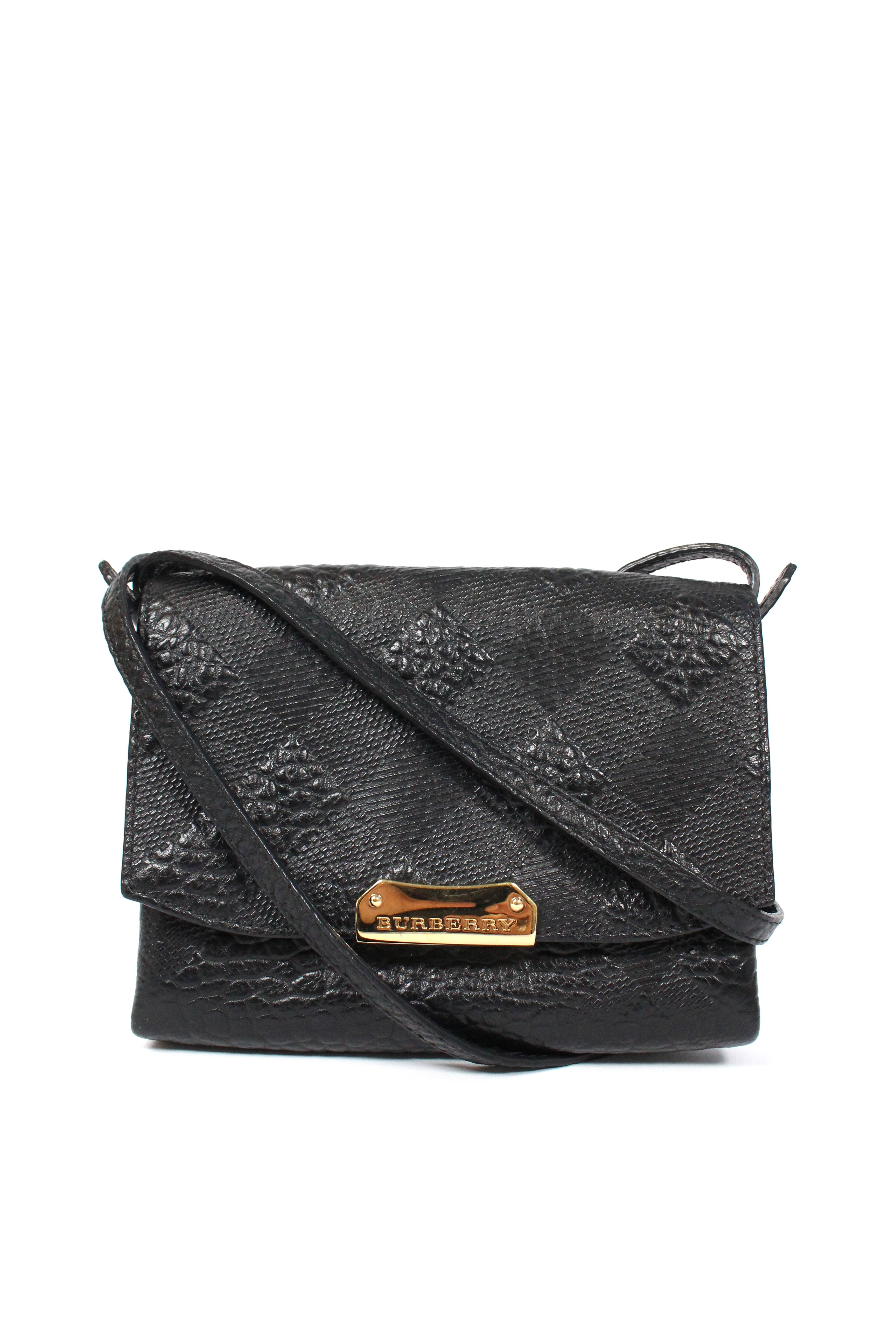 Leather crossbody bag