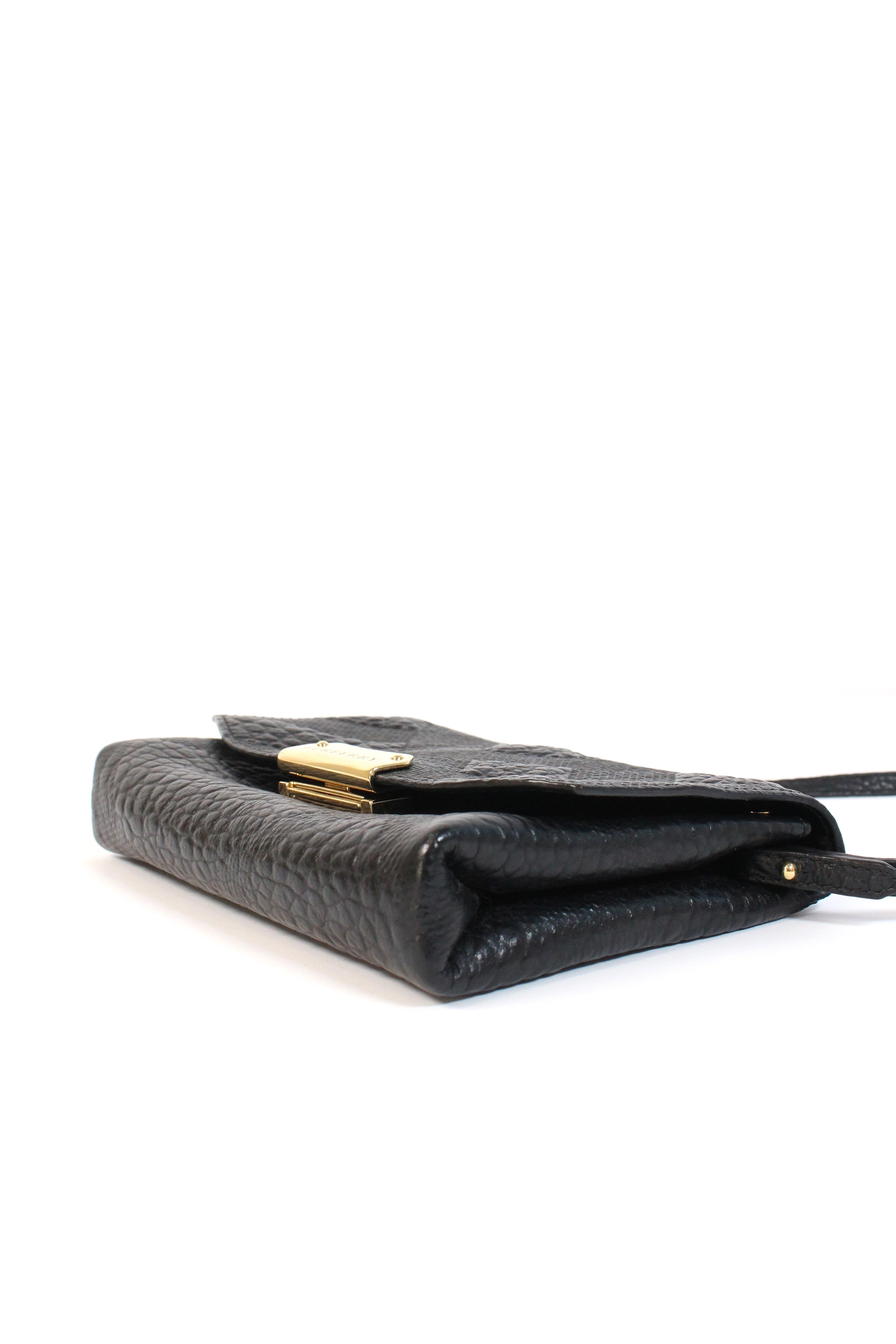 Leather crossbody bag