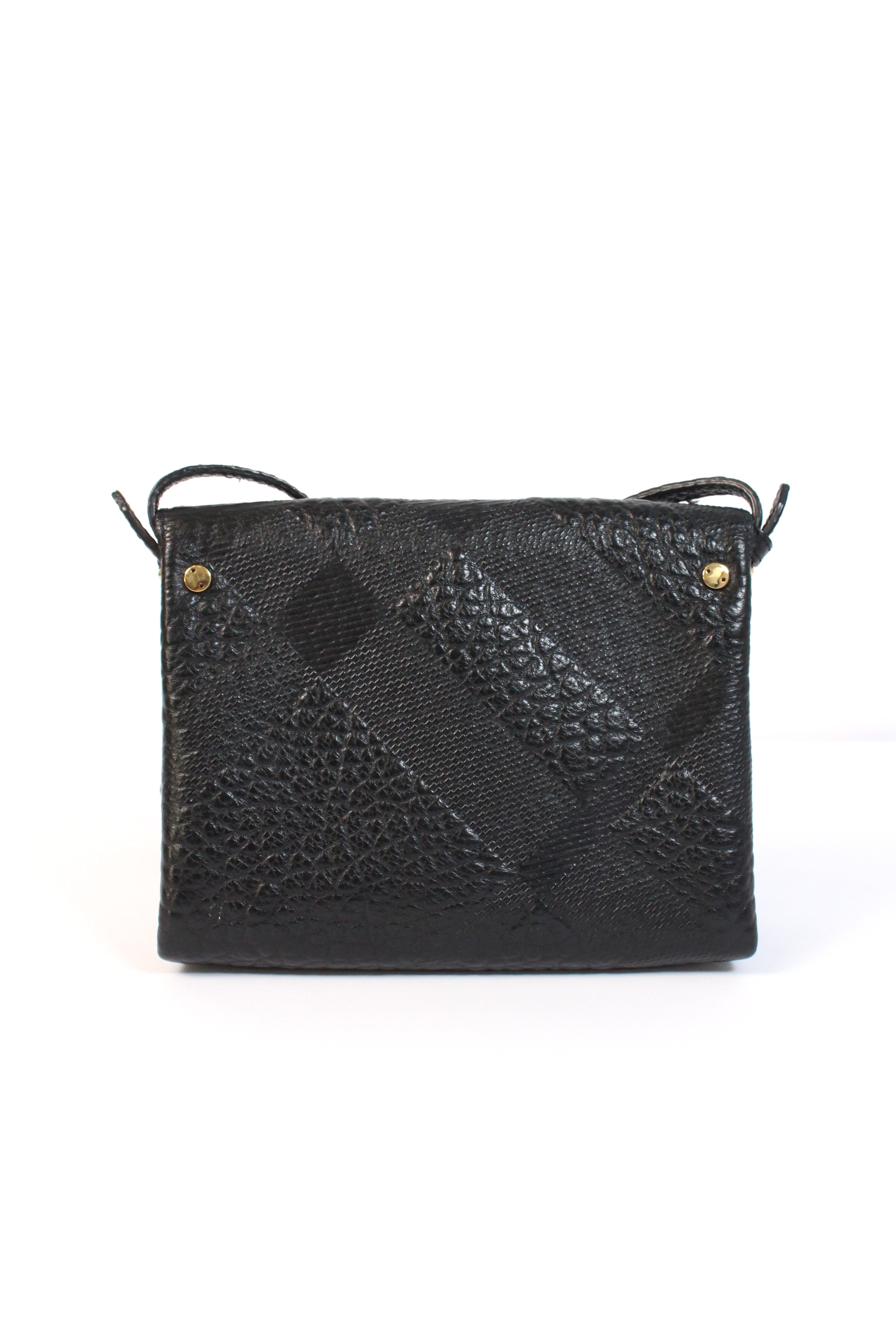 Leather crossbody bag