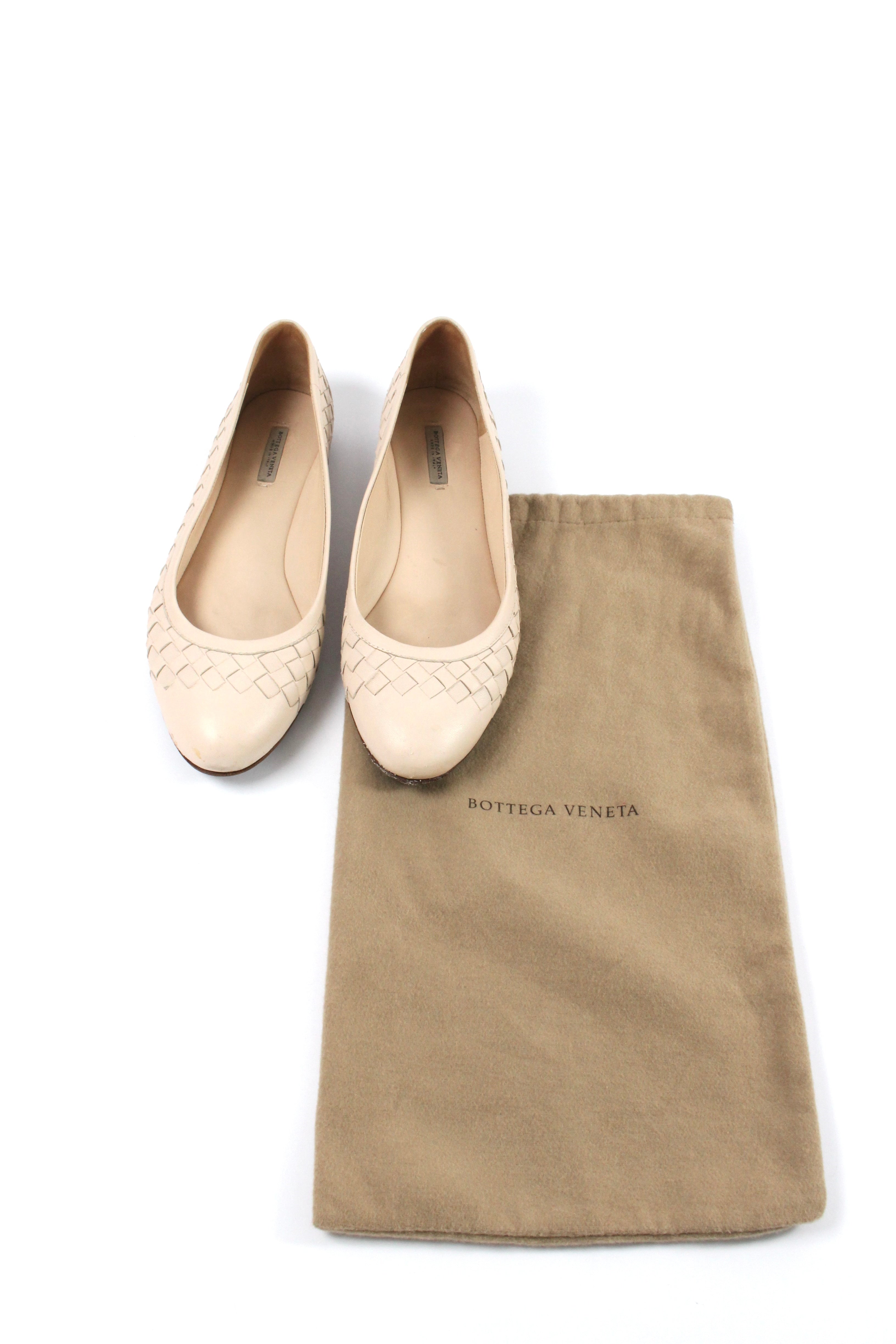 Bottega Veneta Peggy Ballerina Flats