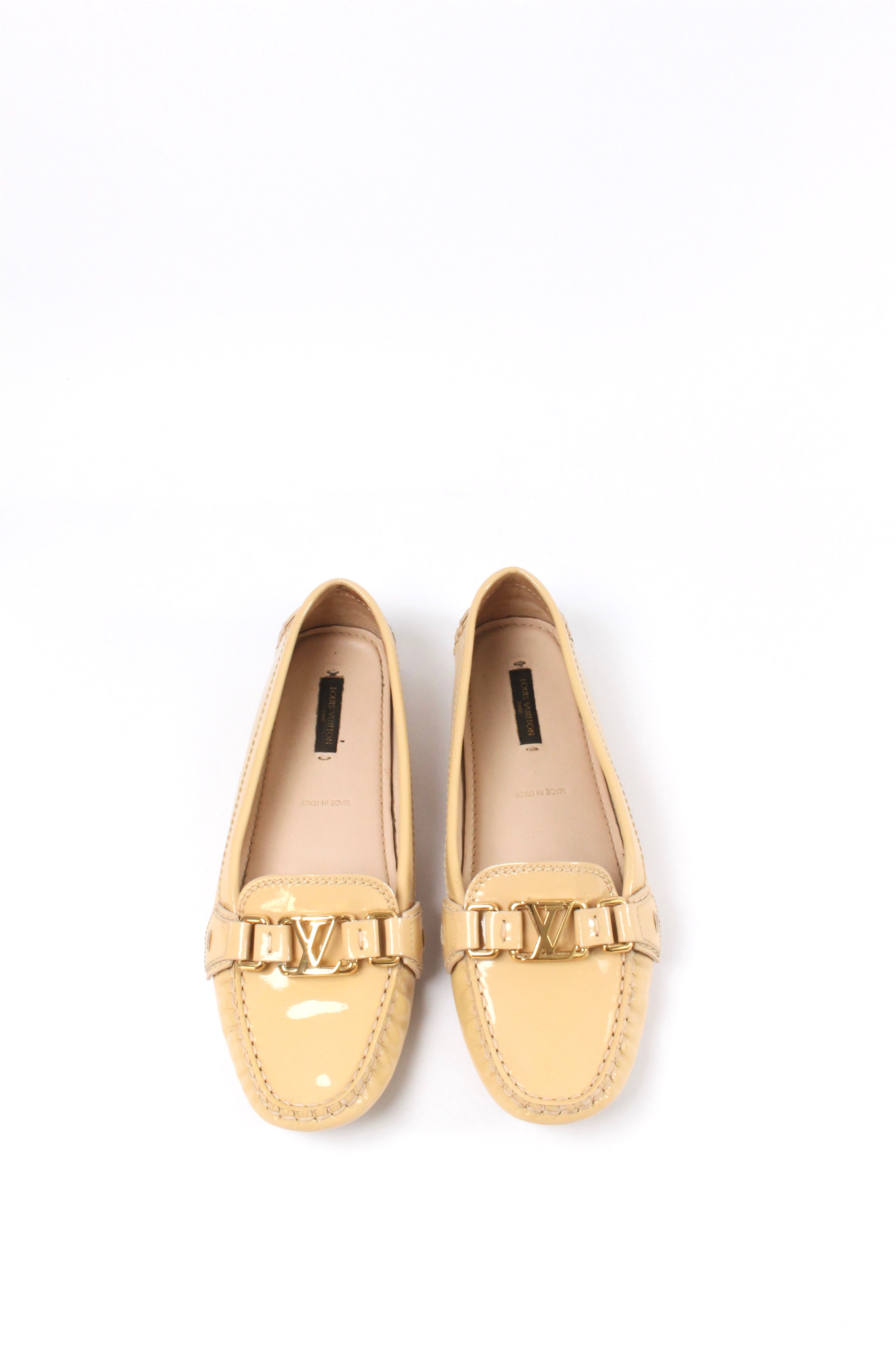 Oxford Initiales Patent Leather Loafers