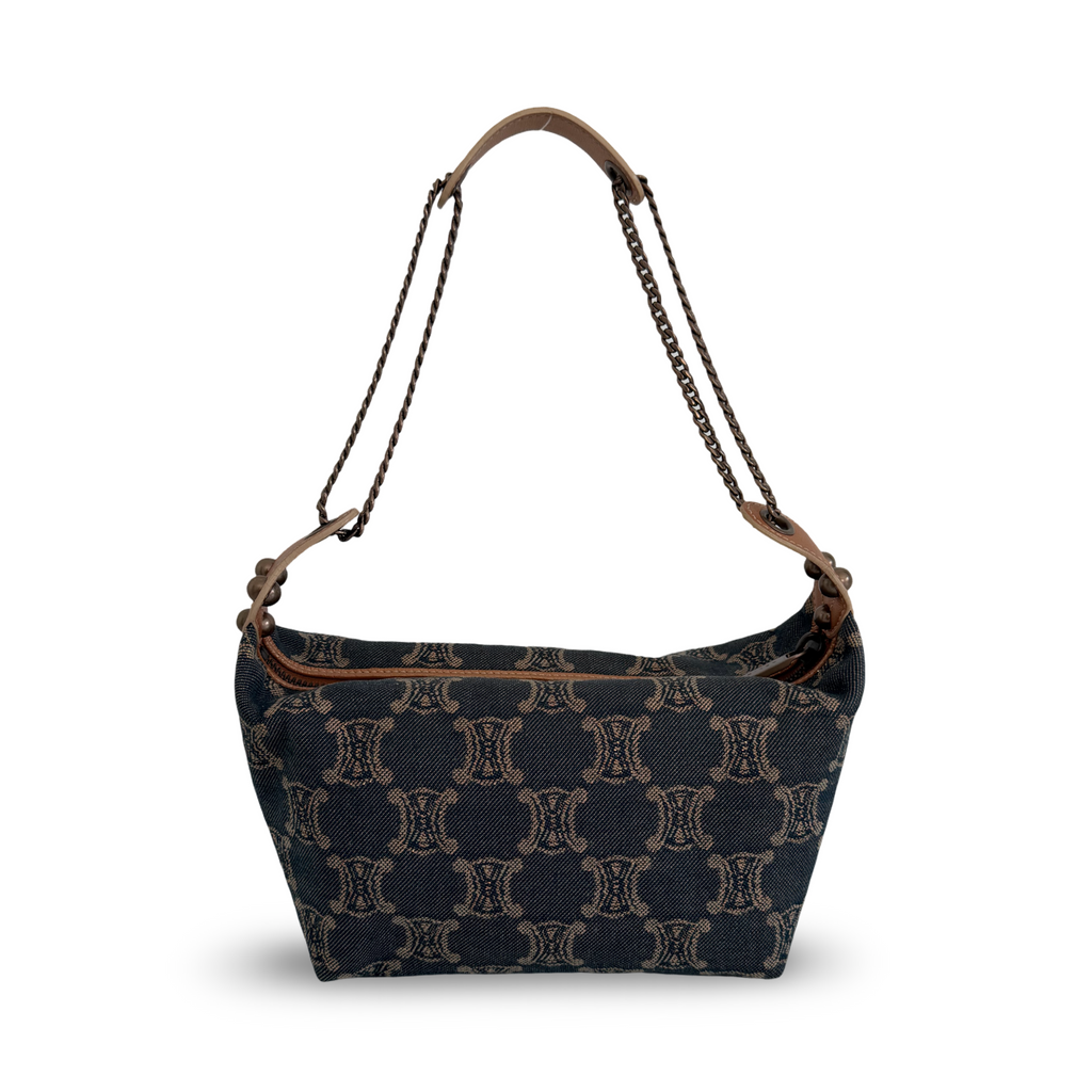 Macadam Denim Shoulder Bag