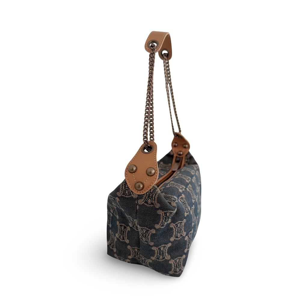 Macadam Denim Shoulder Bag