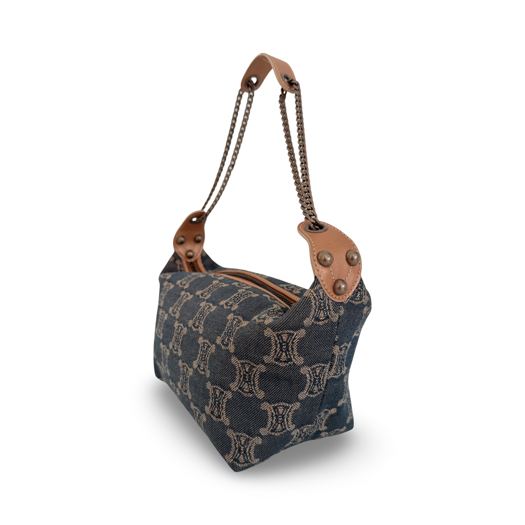 Macadam Denim Shoulder Bag