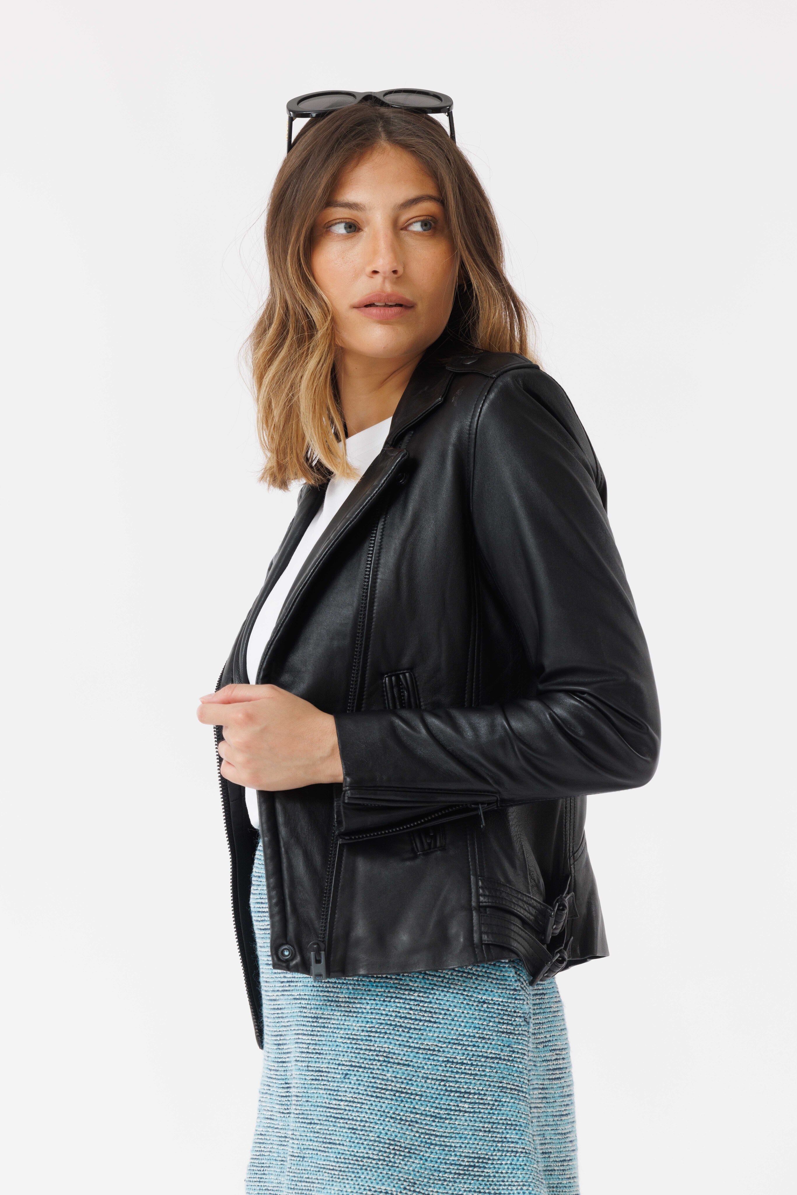 Leather jacket