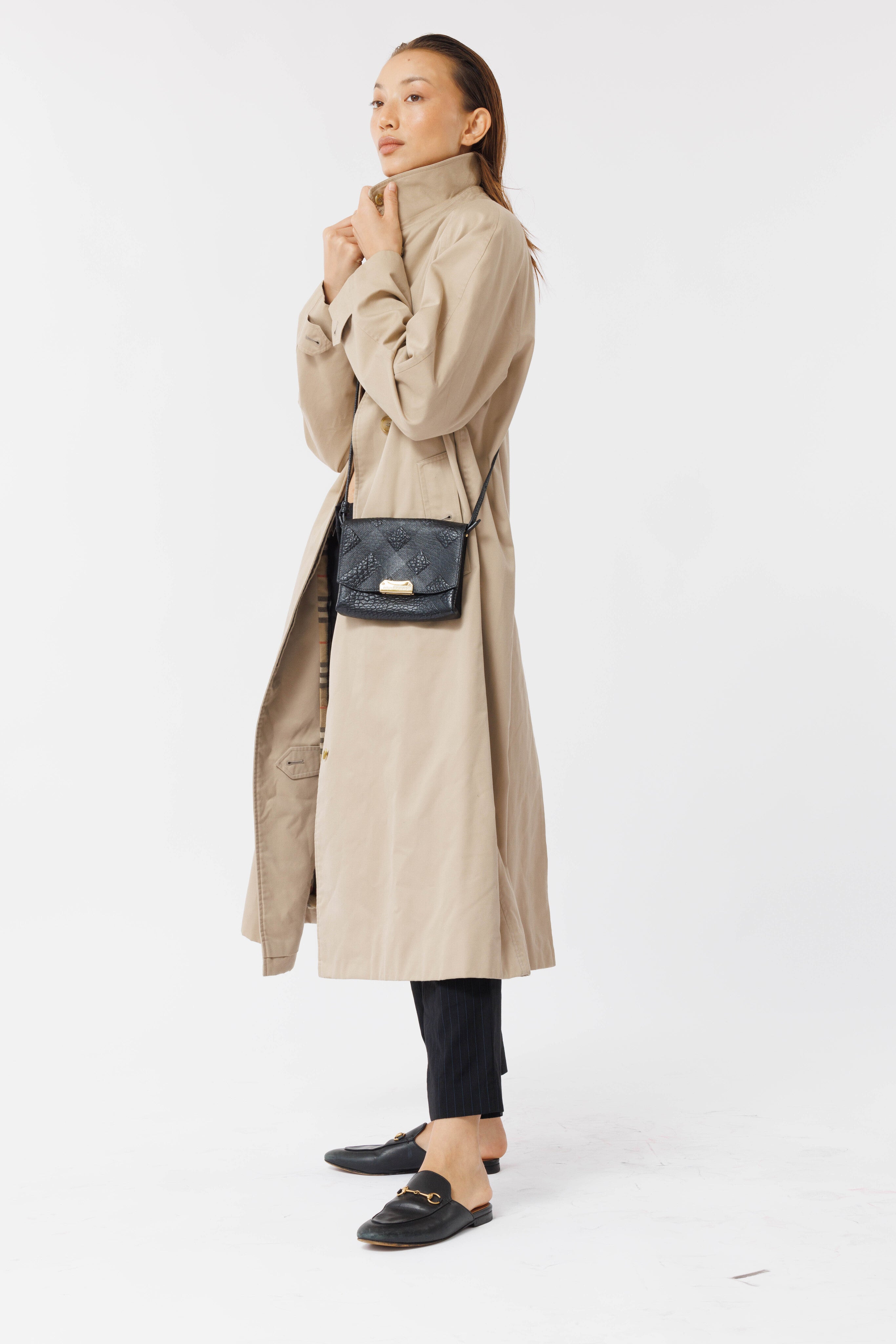 Leather crossbody bag